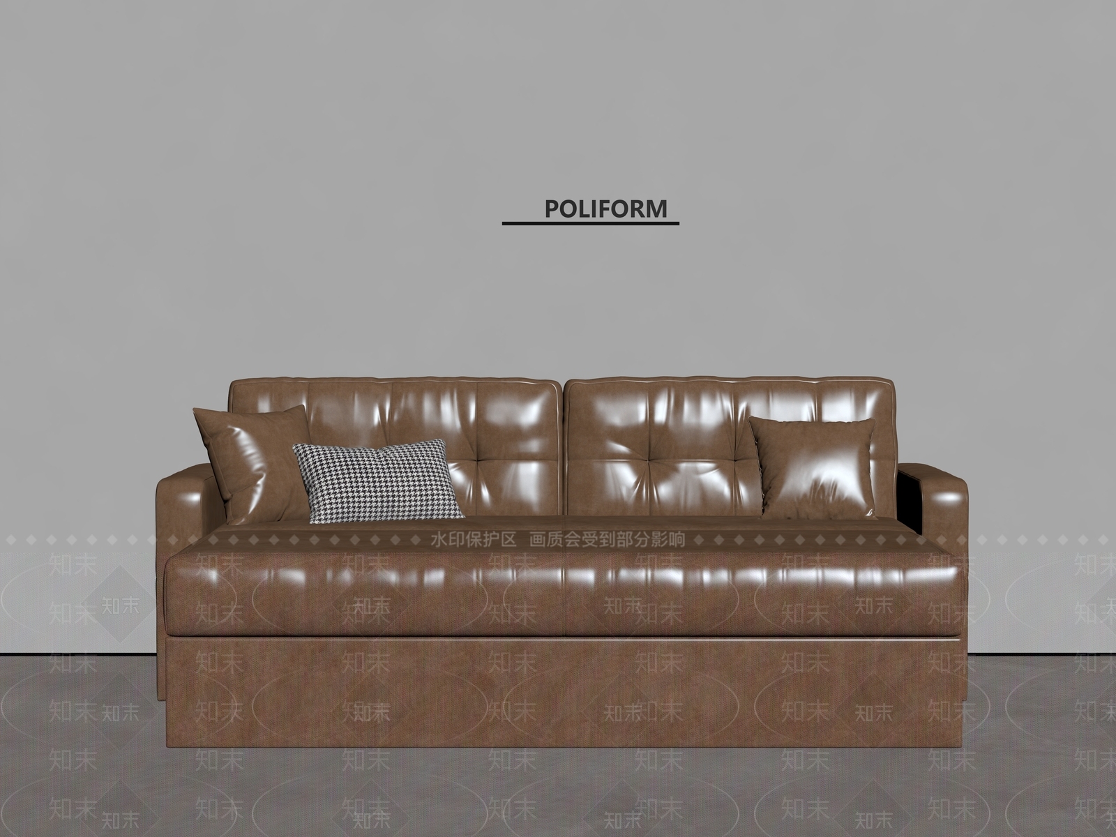 沙发床SU模型下载【ID:1194661617】