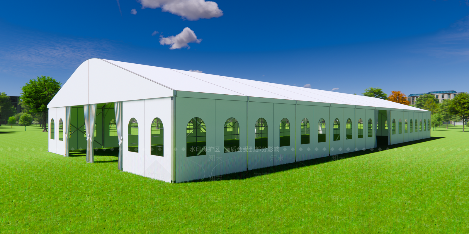 现代欧式其他公共建筑SU模型下载【ID:1194662309】