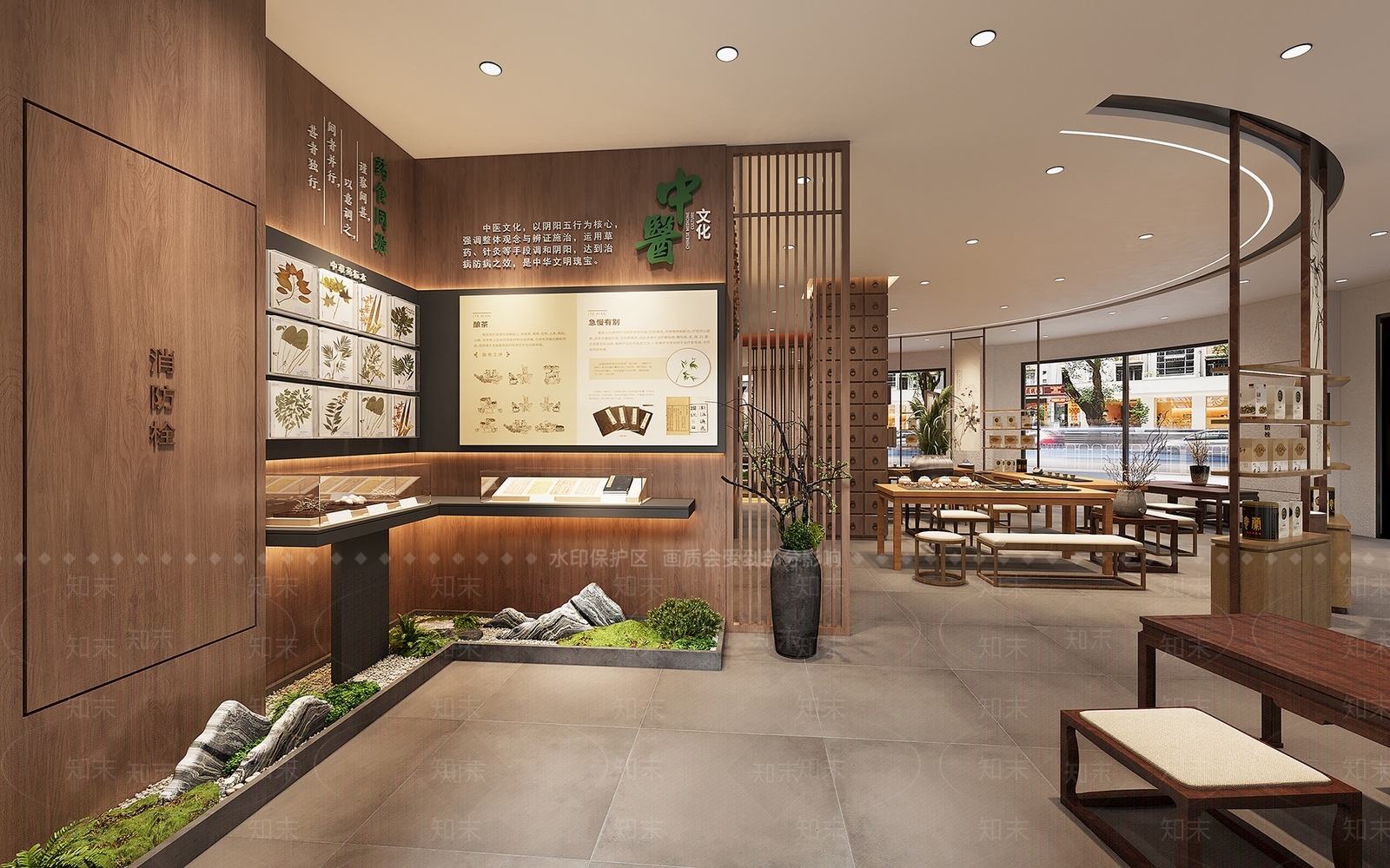 新中式中式茶馆SU模型下载【ID:1194664115】