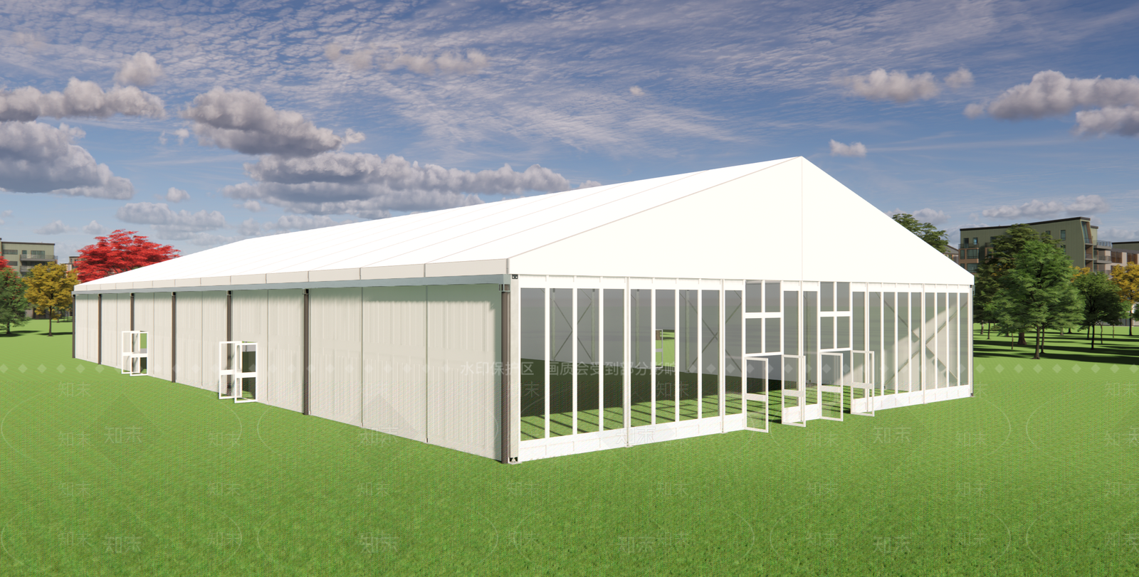 现代欧式其他公共建筑SU模型下载【ID:1194663338】