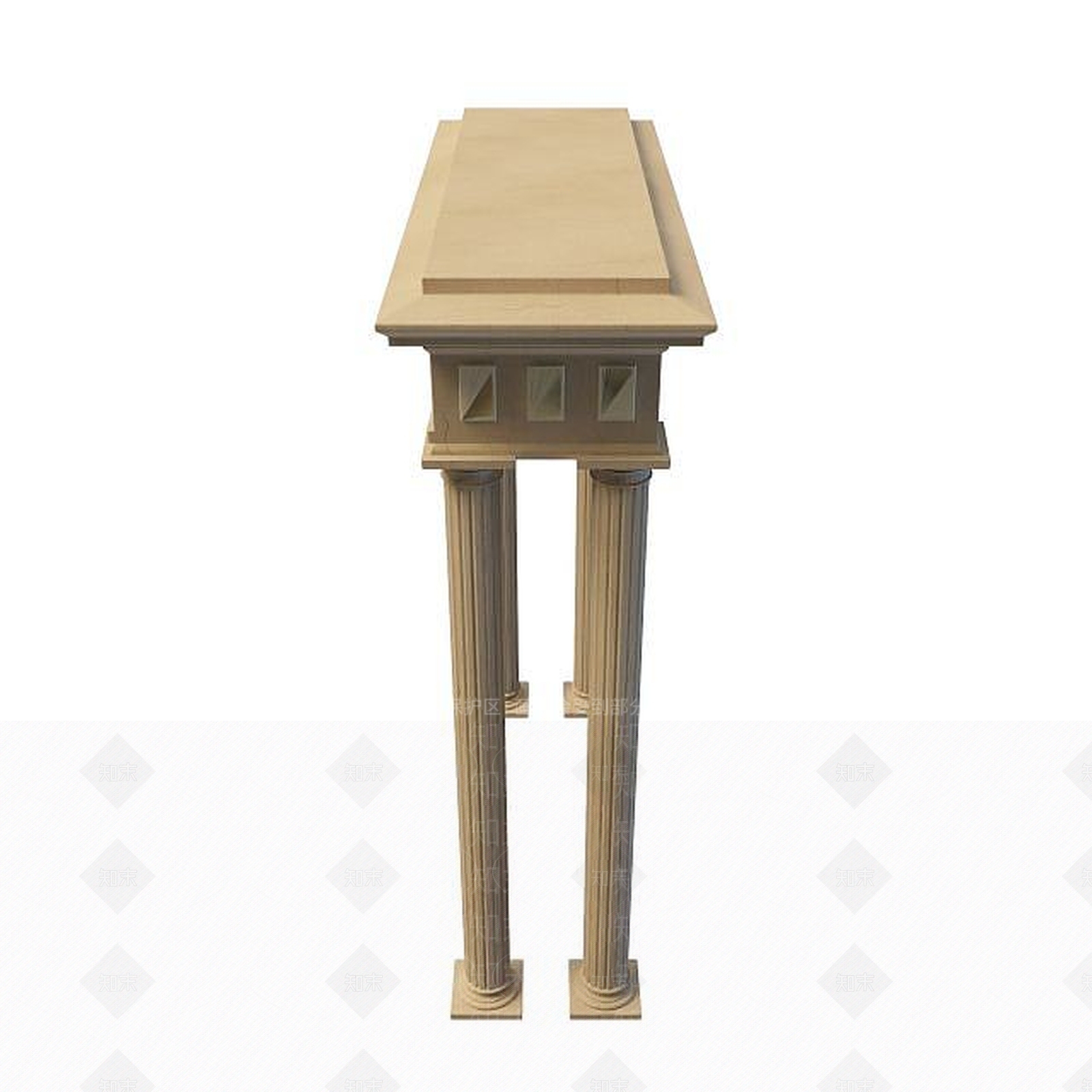 现代园林小品3D模型下载【ID:1194663357】