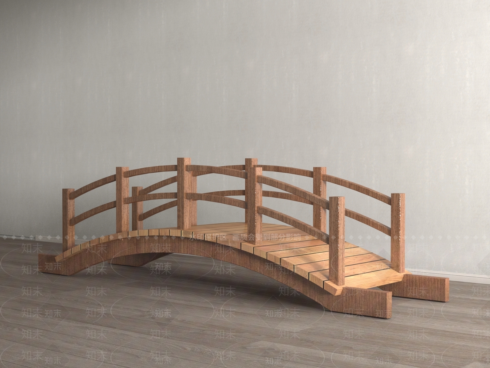 新中式桥3D模型下载【ID:1194664299】