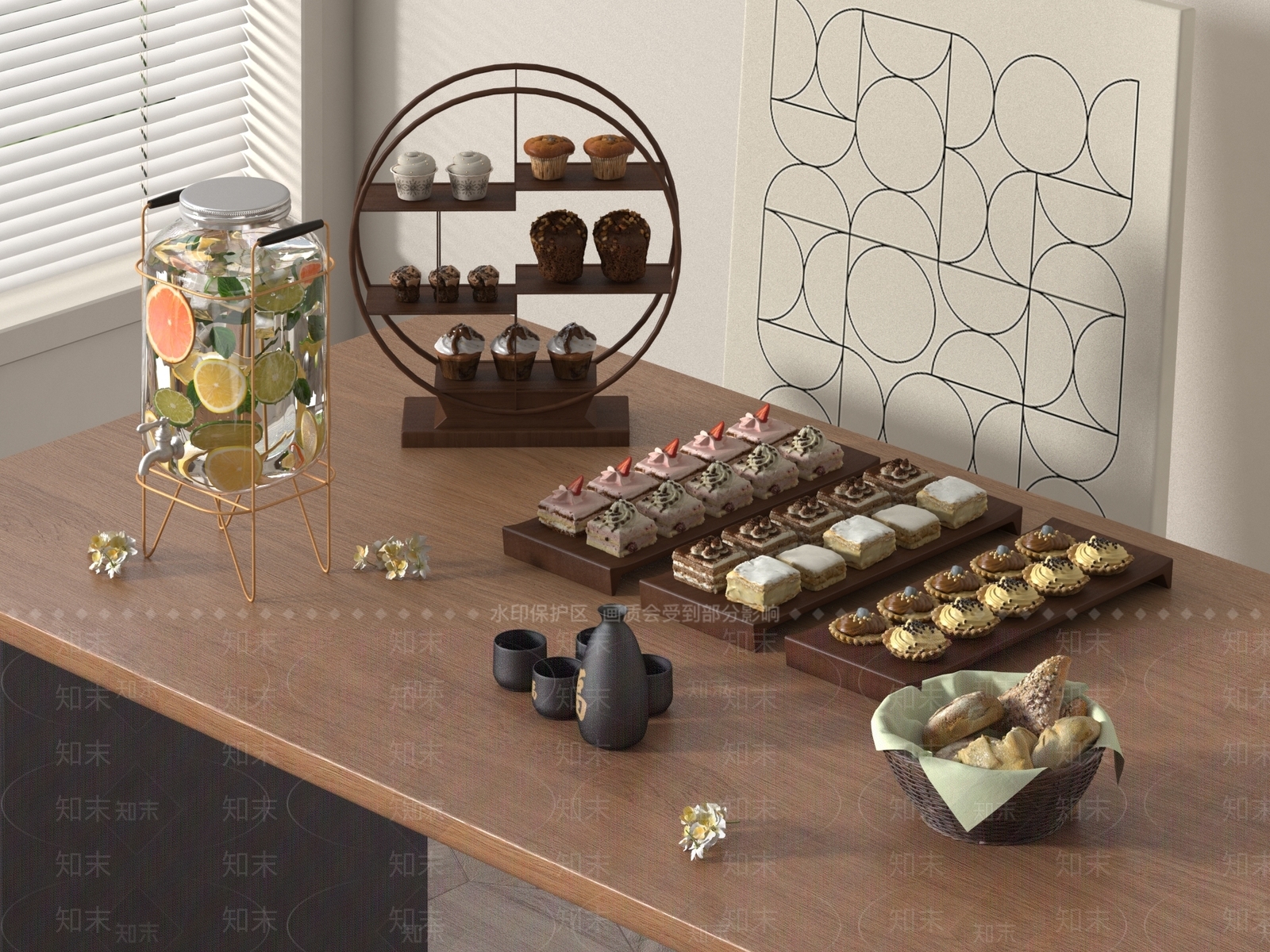 食物饮料SU模型下载【ID:1194666704】