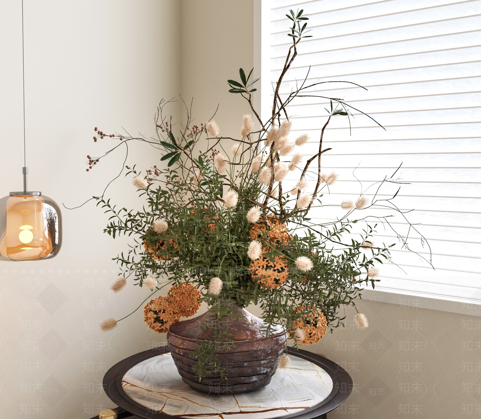 现代中古花瓶SU模型下载【ID:1194669454】