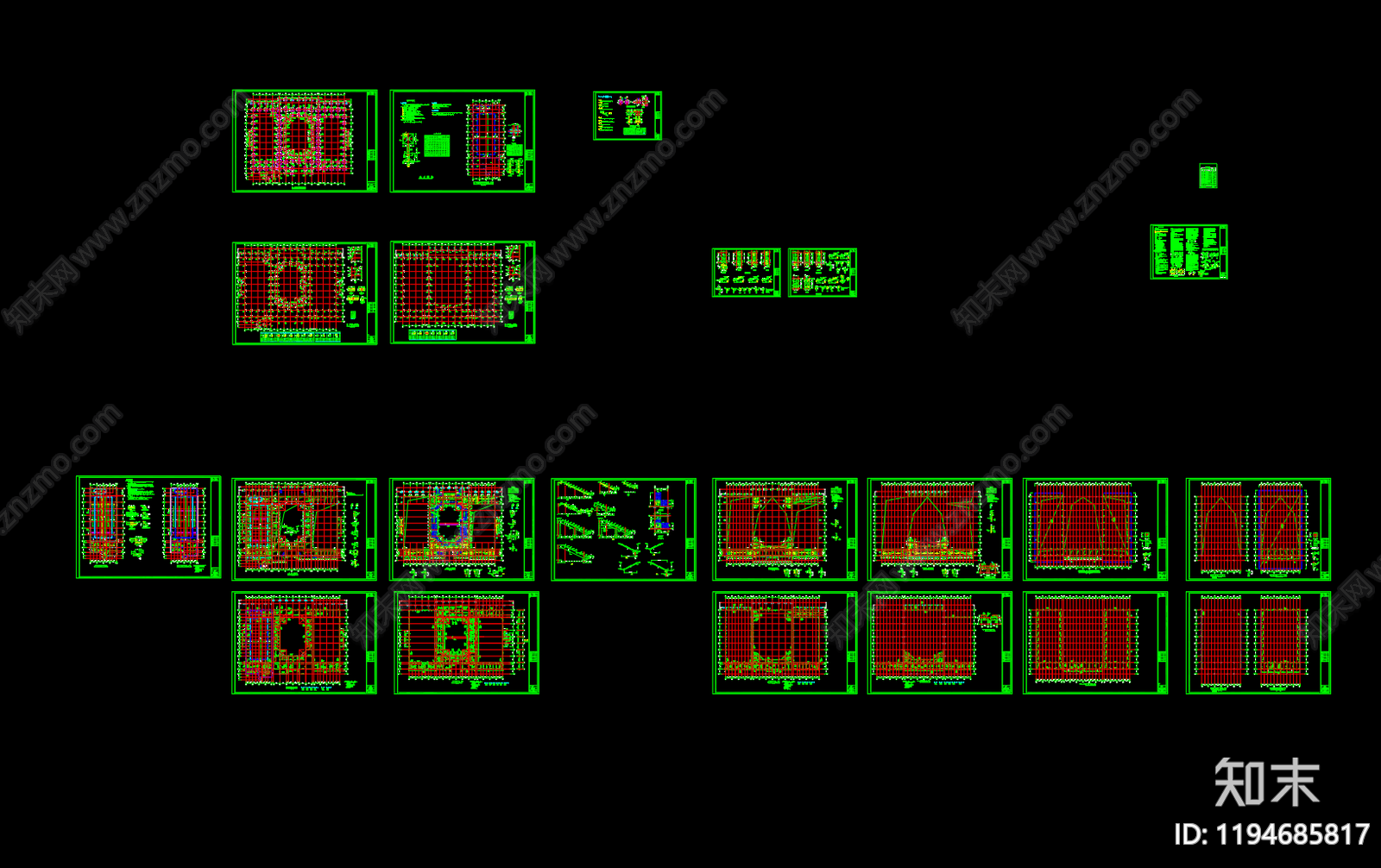 混凝土结构施工图下载【ID:1194685817】