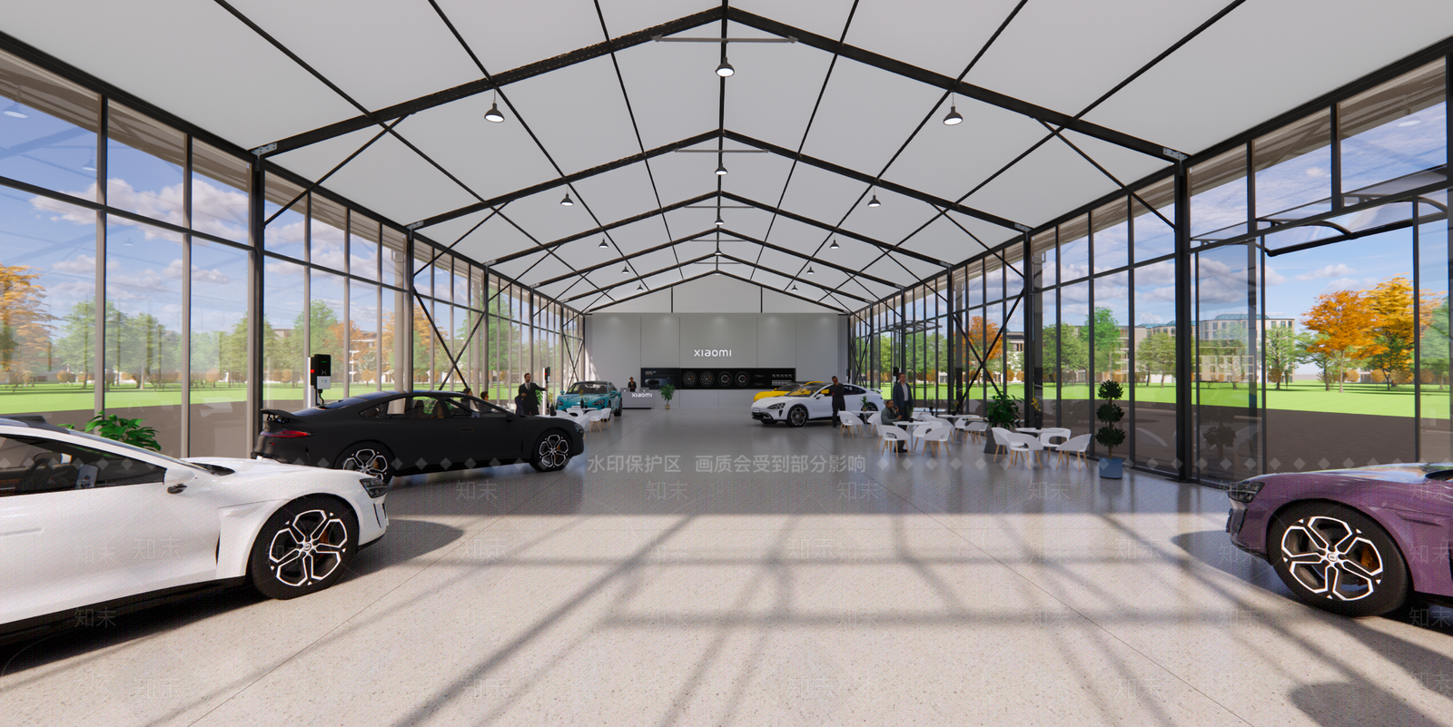 现代欧式其他商业建筑SU模型下载【ID:1194687811】