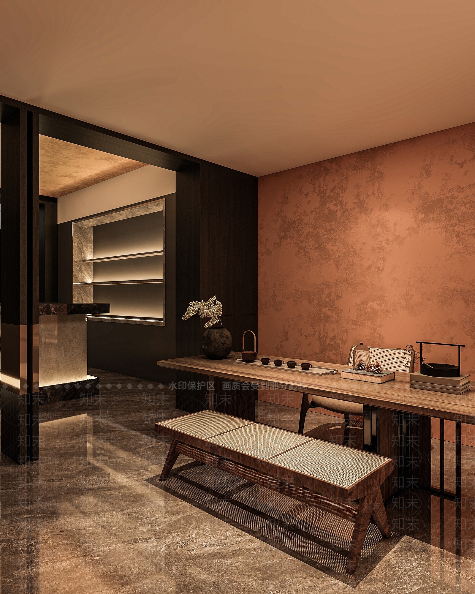 意式咖啡厅3D模型下载【ID:1215134993】
