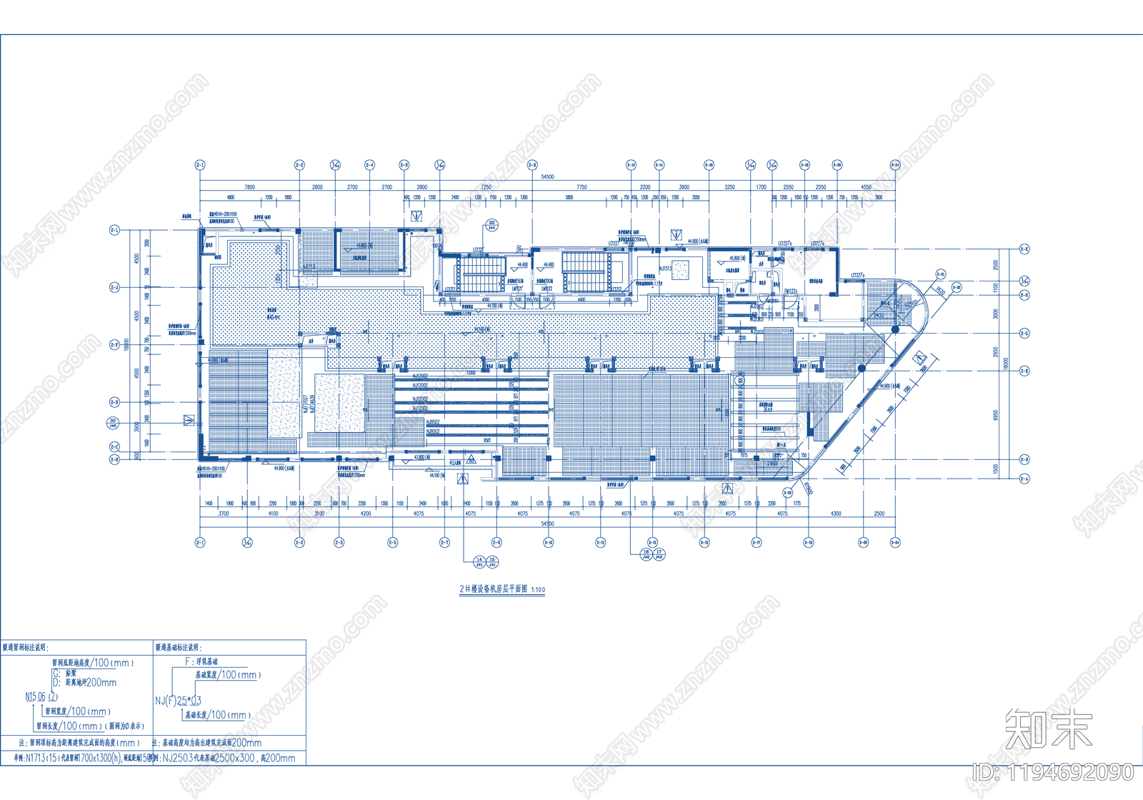 现代其他公共建筑cad施工图下载【ID:1194692090】