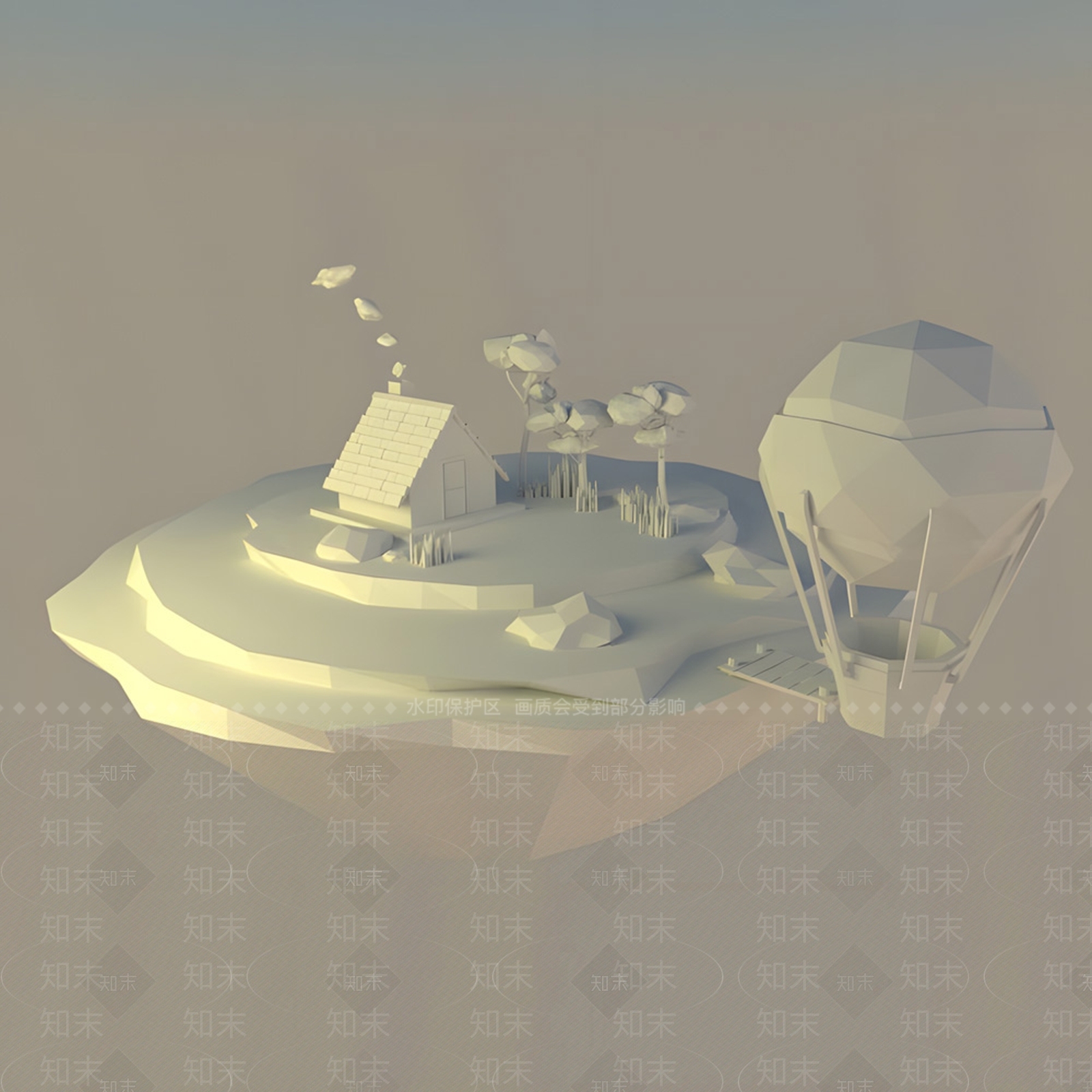 现代其他景观3D模型下载【ID:1194702339】
