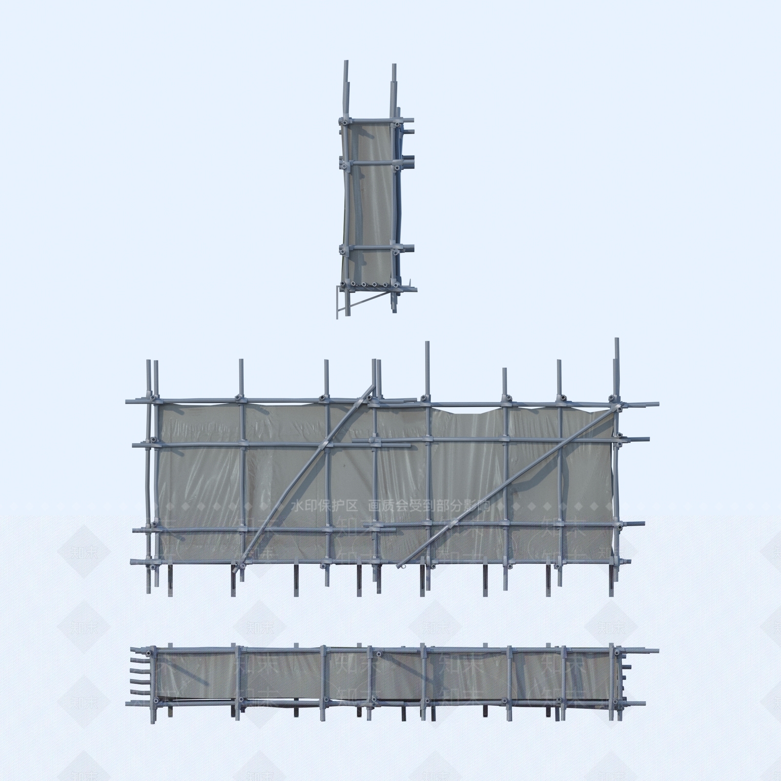 安全设施3D模型下载【ID:1194703438】