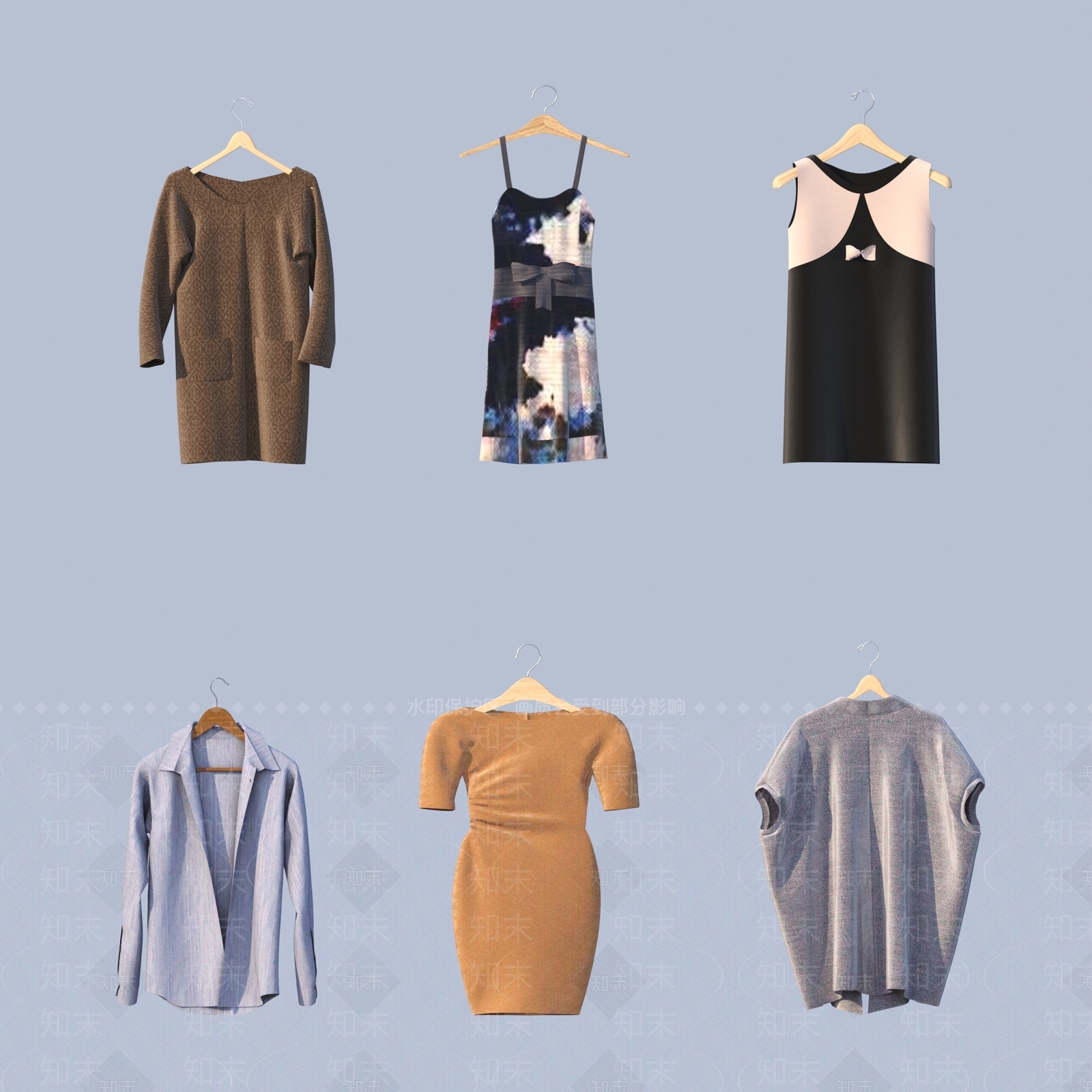 衣服3D模型下载【ID:1194704386】