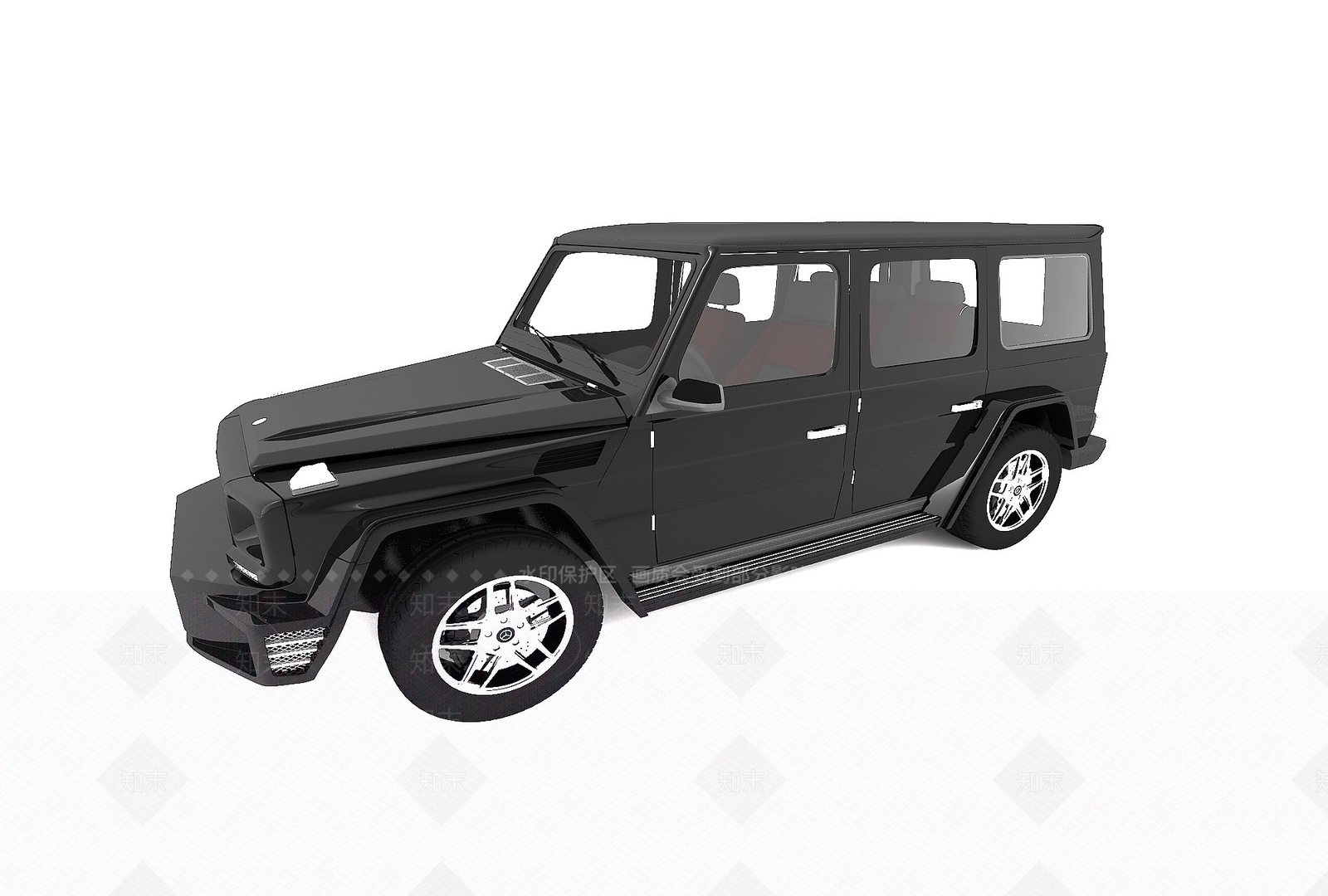 现代风格汽车3D模型下载【ID:1194707561】