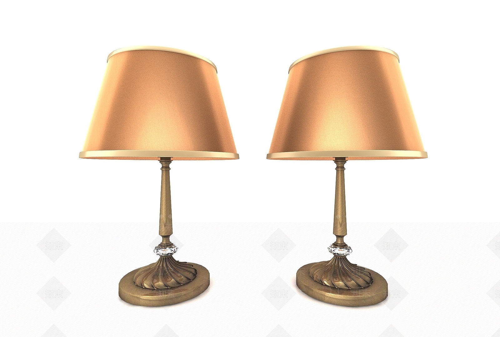 现代风格台灯3D模型下载【ID:1194709030】