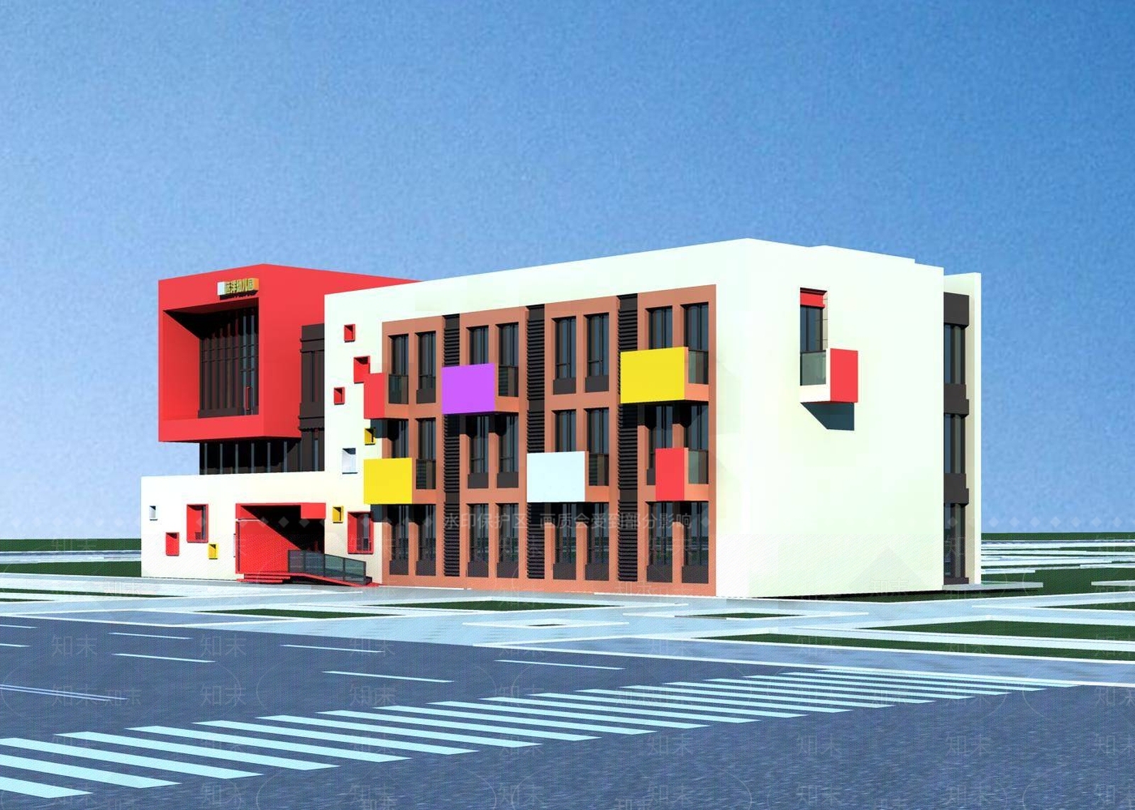 现代其他文体建筑3D模型下载【ID:1194711674】