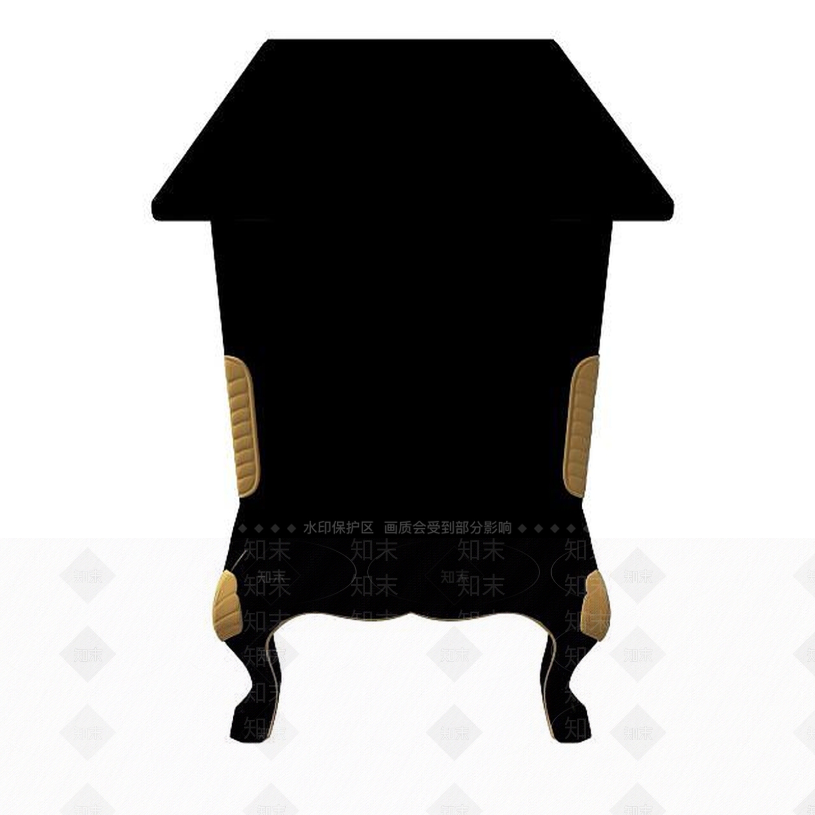 欧式古典欧式边柜3D模型下载【ID:1194712908】