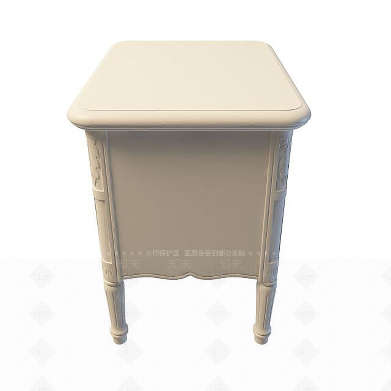 欧式古典欧式田园柜3D模型下载【ID:1194715854】