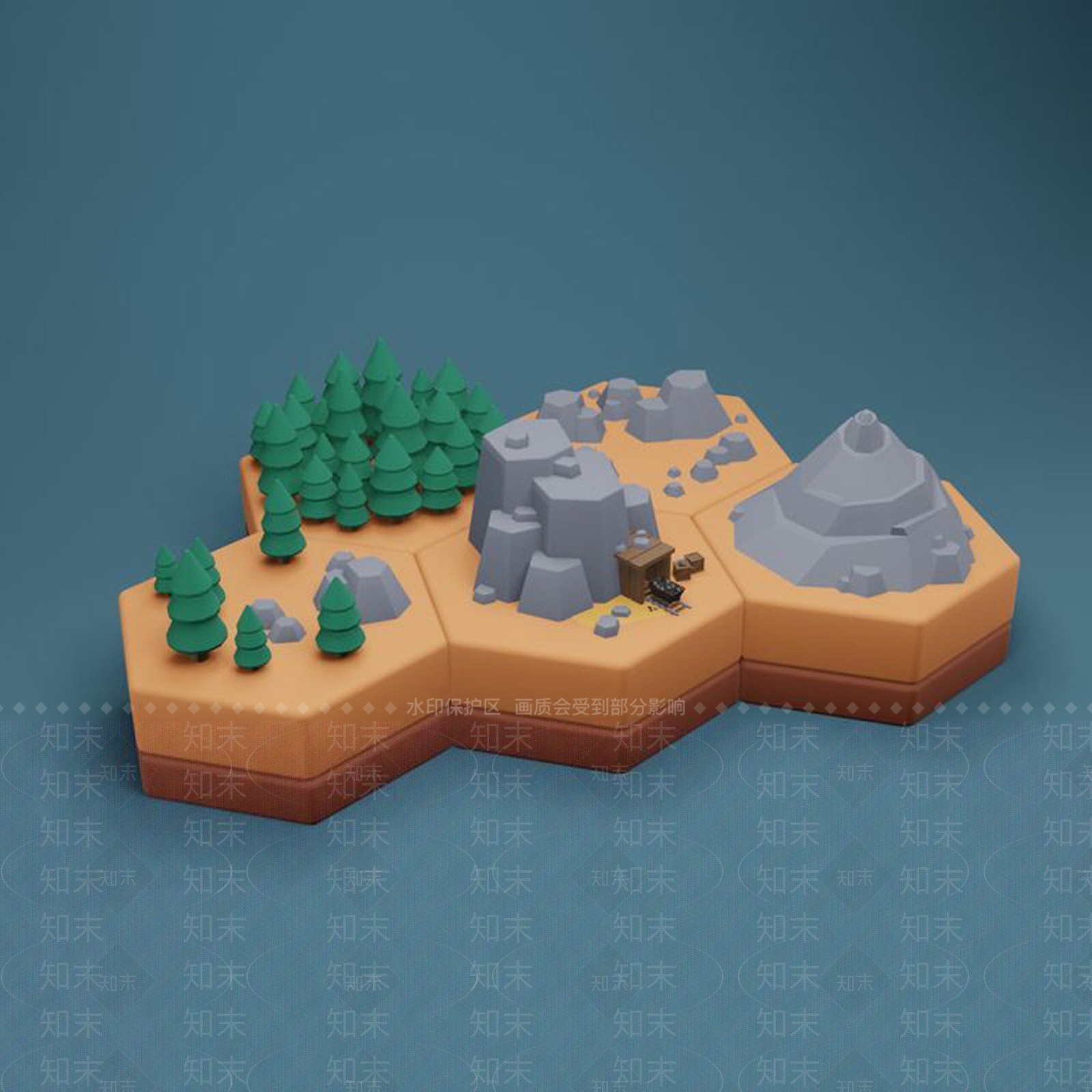 现代其他景观3D模型下载【ID:1194717358】