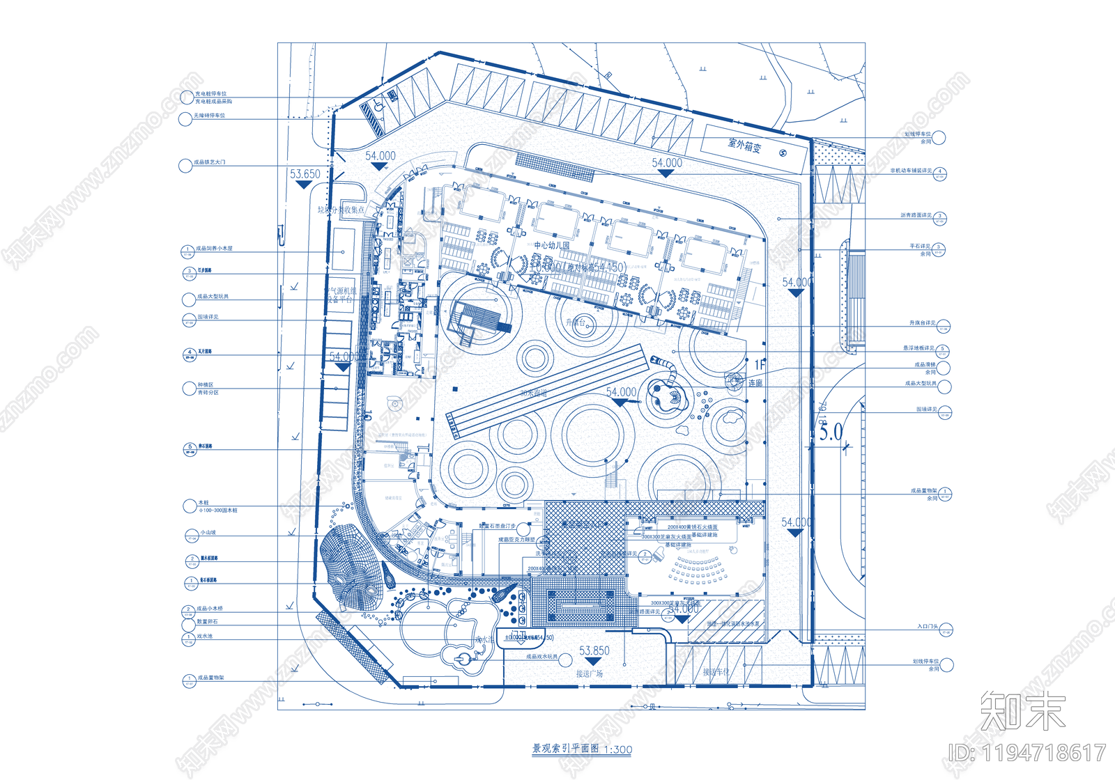 幼儿园景观施工图下载【ID:1194718617】