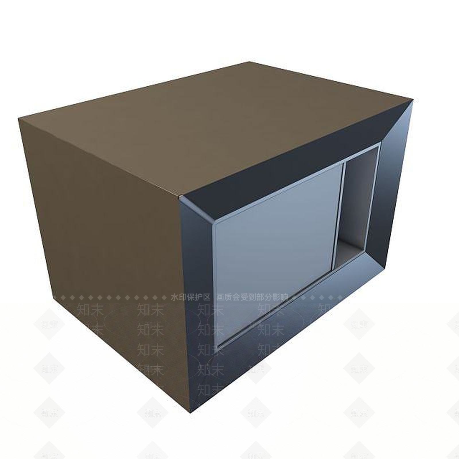 现代简约床头柜3D模型下载【ID:1194719417】