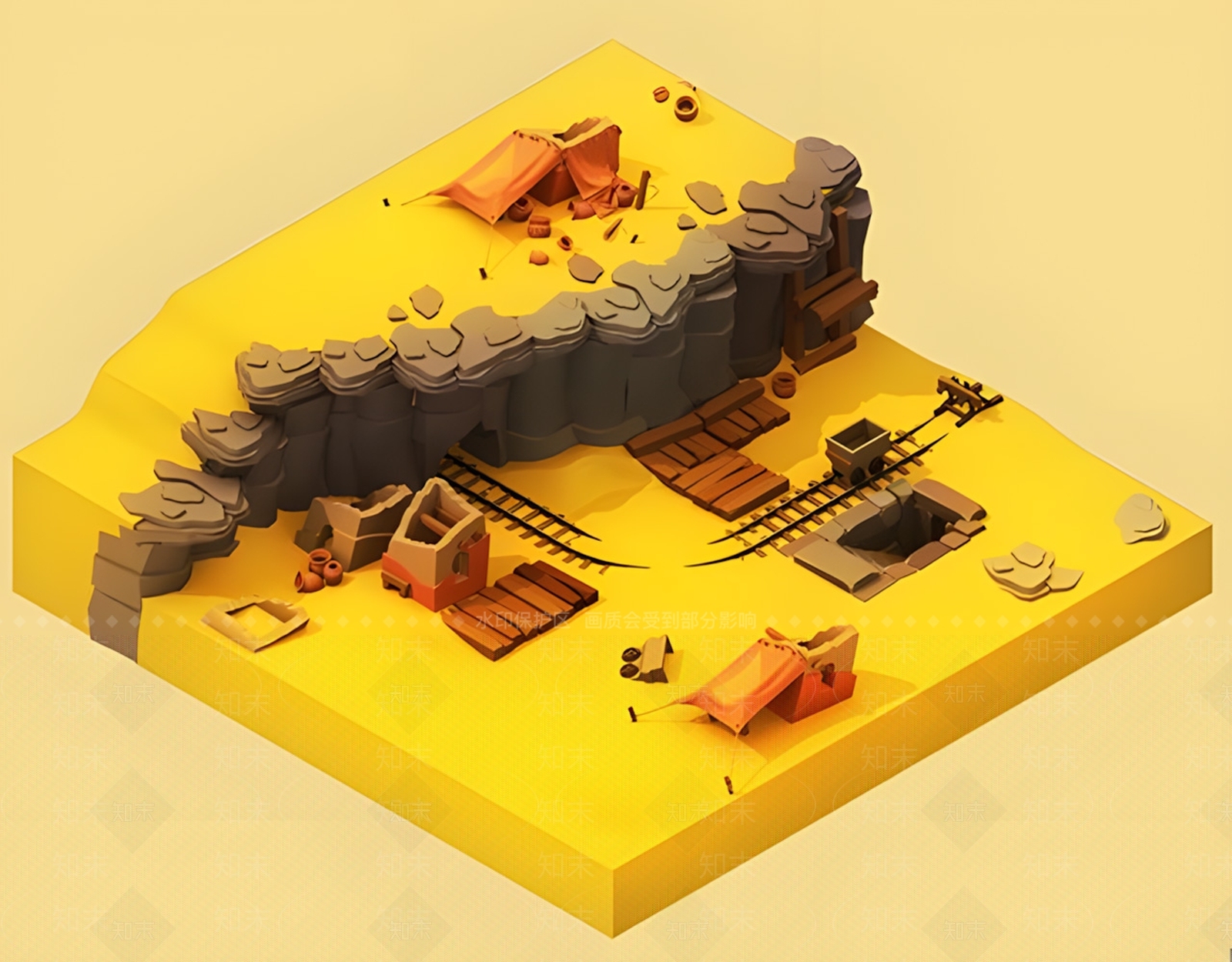 现代其他景观3D模型下载【ID:1194720210】