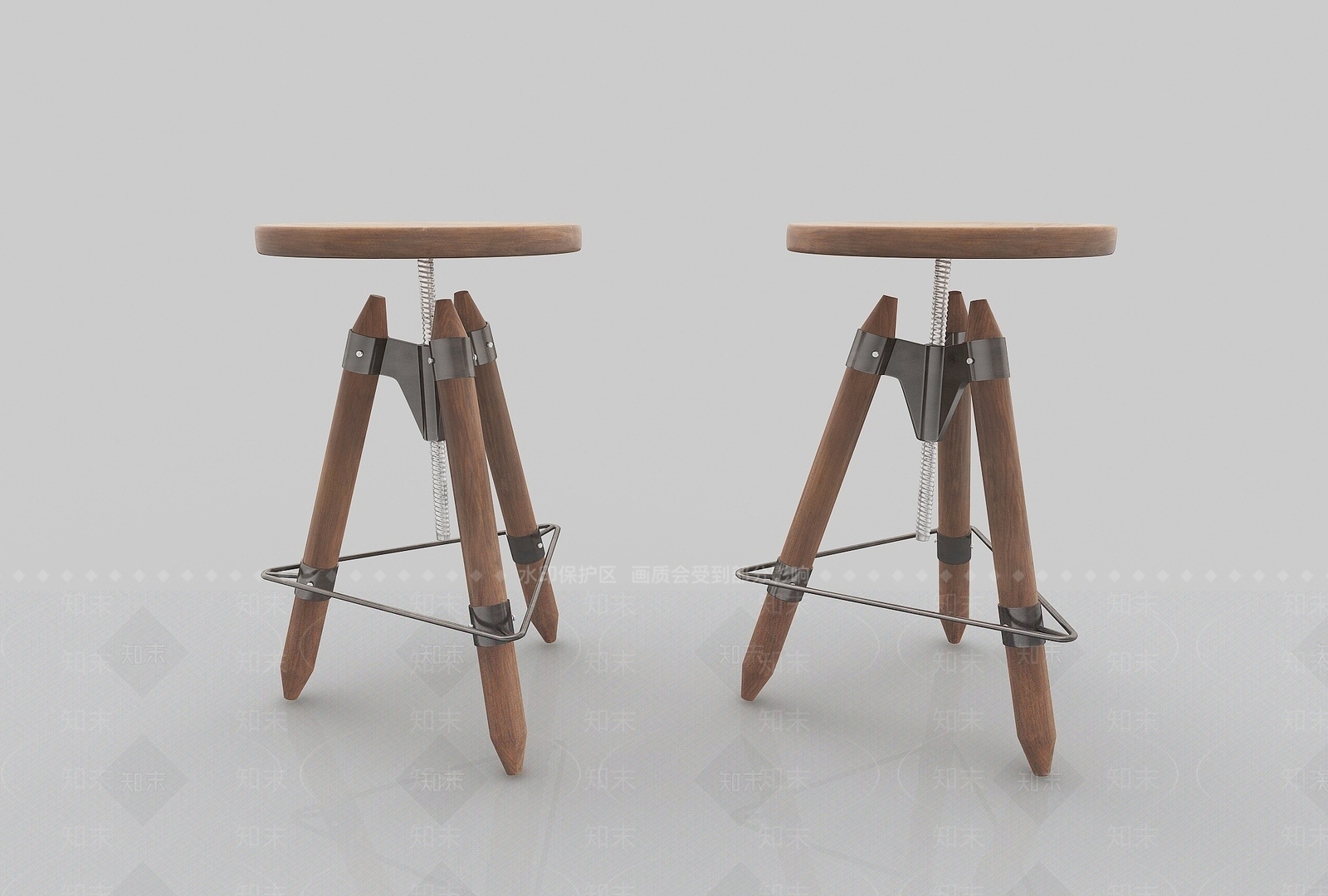 现代风格椅子3D模型下载【ID:1194720970】
