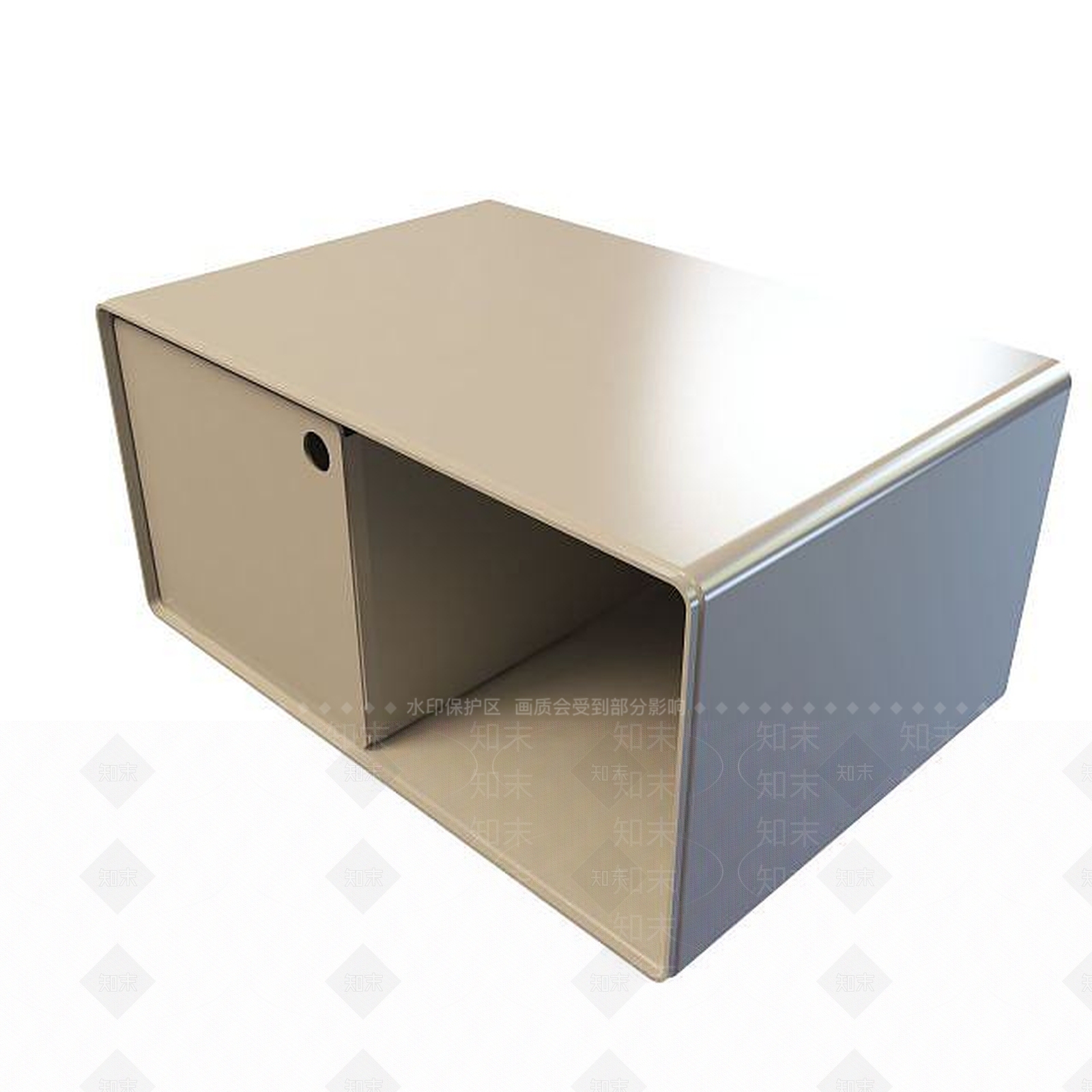 现代简约卧室床头柜3D模型下载【ID:1194721378】