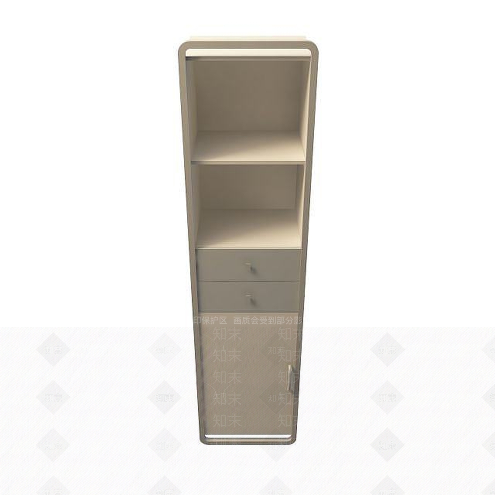现代客厅立柜3D模型下载【ID:1194721801】