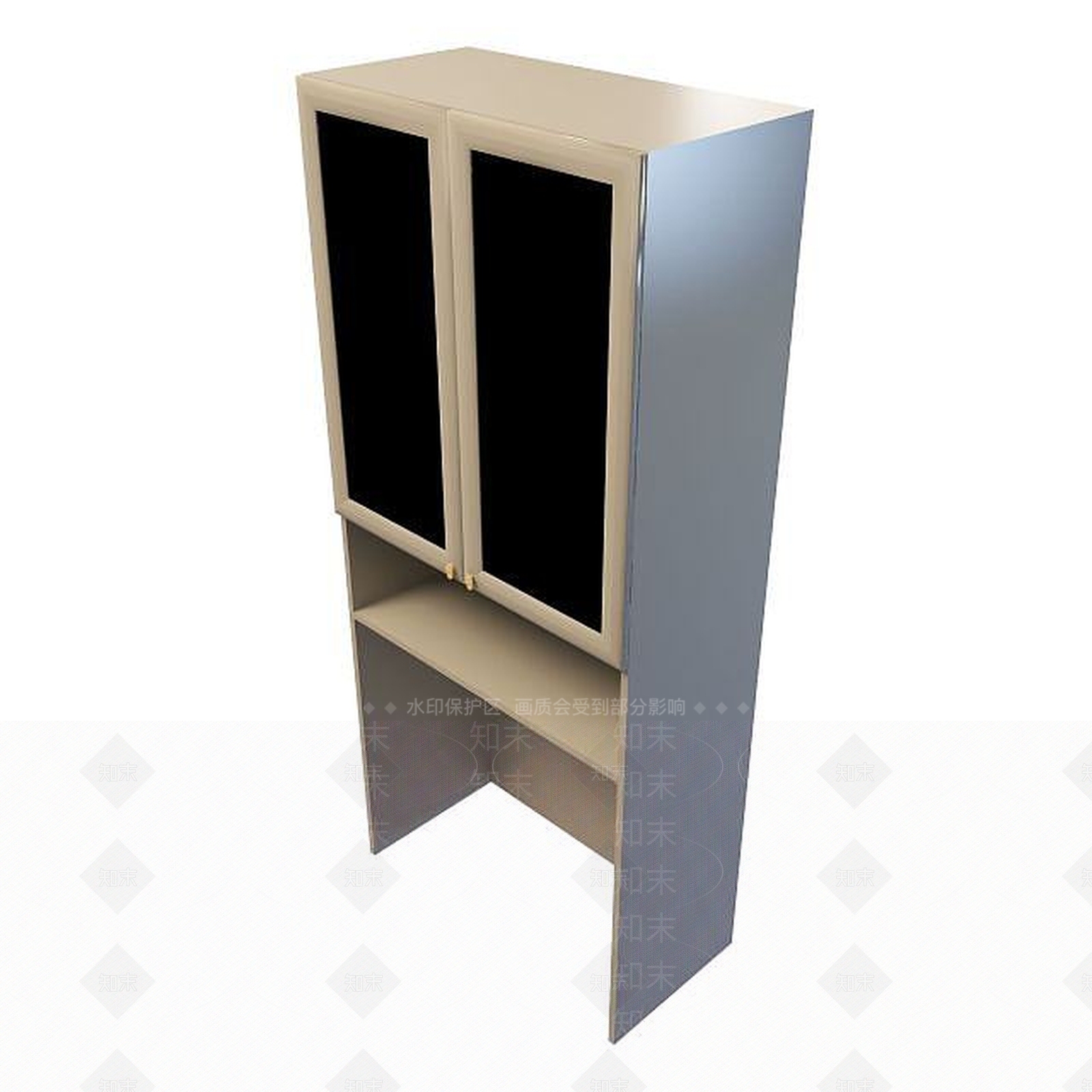 现代简约文件柜3D模型下载【ID:1194721868】