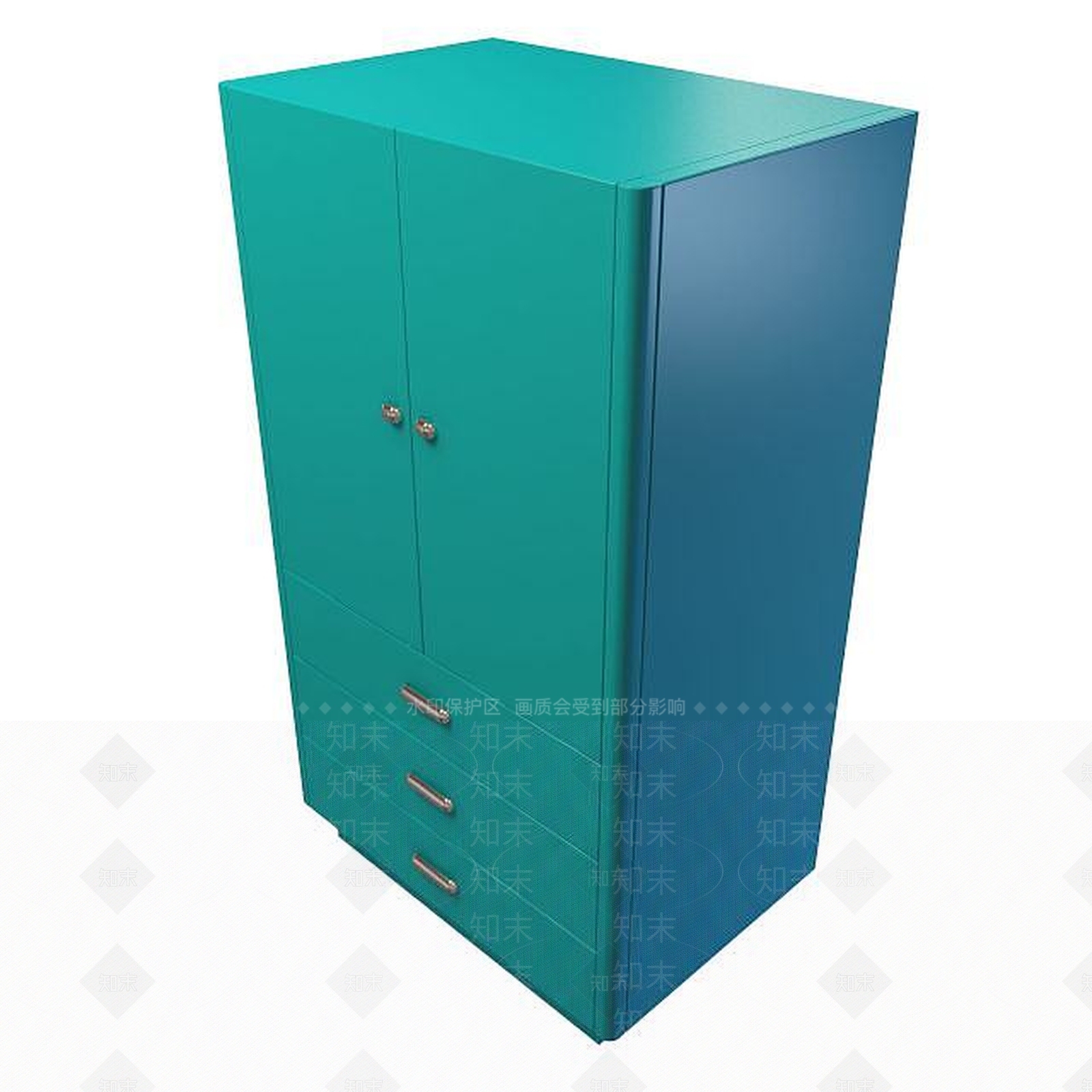 现代独立衣柜3D模型下载【ID:1194722241】