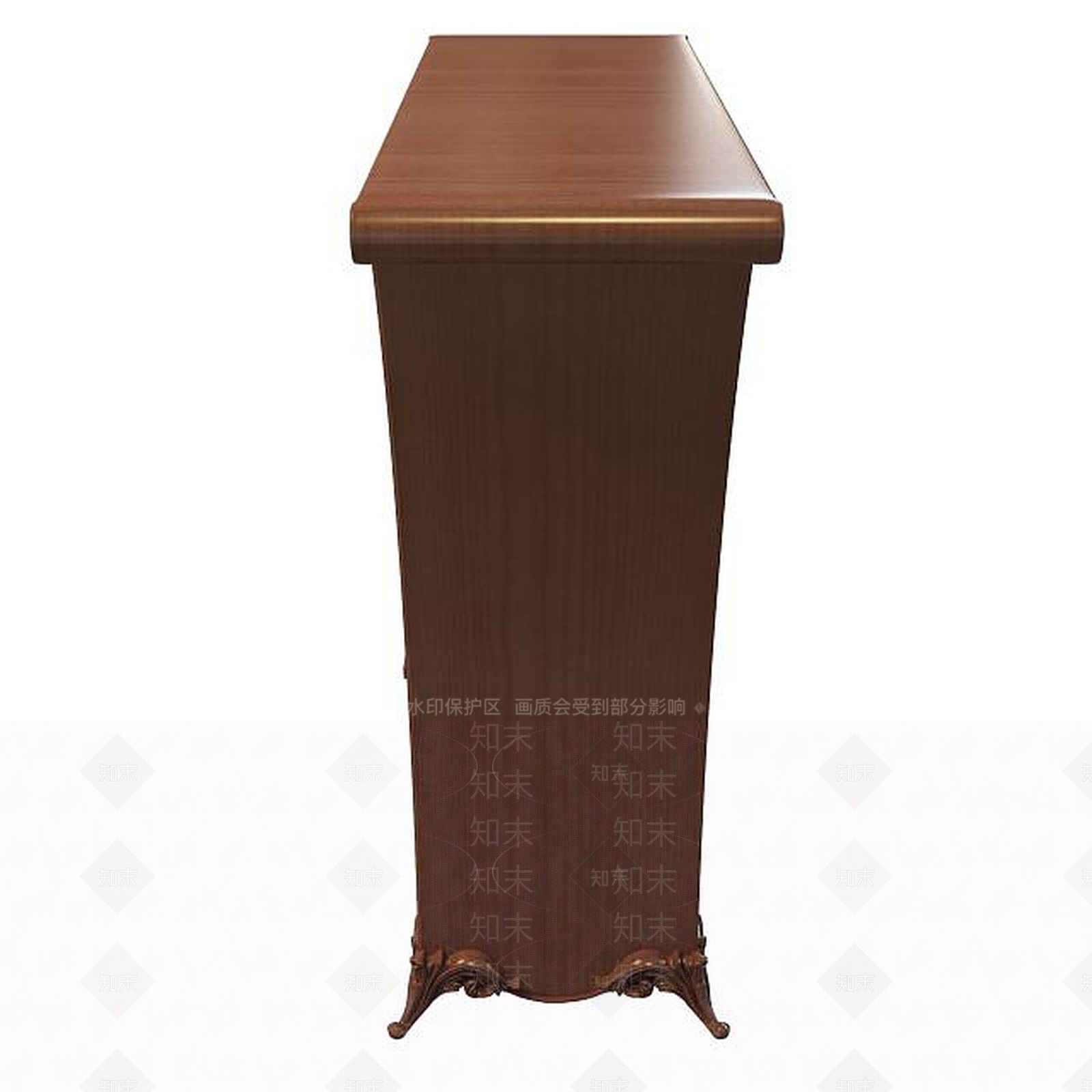 欧式古典欧式边柜3D模型下载【ID:1194722735】