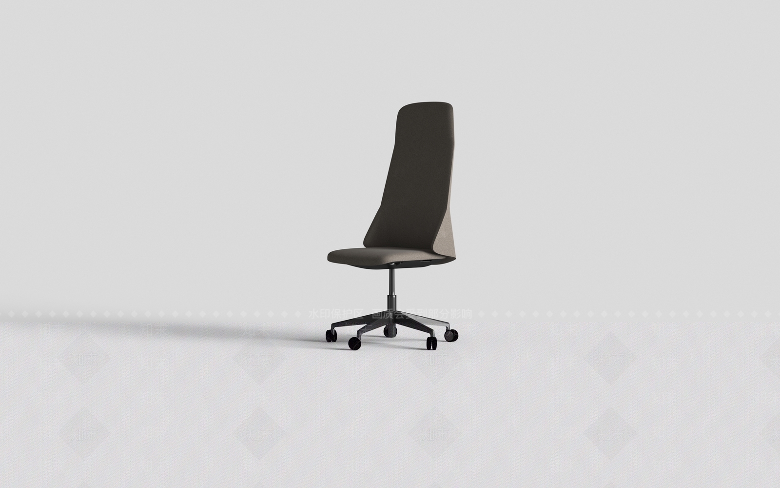 现代极简办公椅3D模型下载【ID:1194723258】