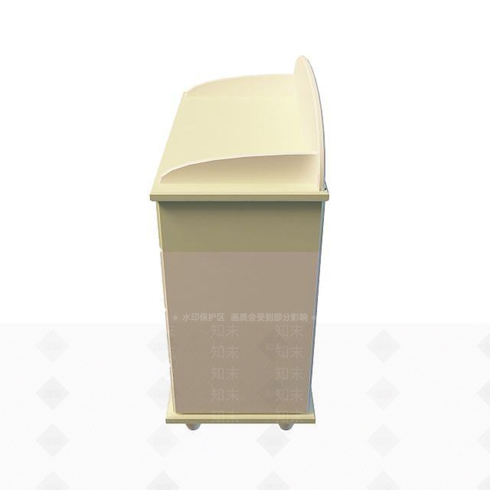 现代卧室边柜3D模型下载【ID:1194723573】