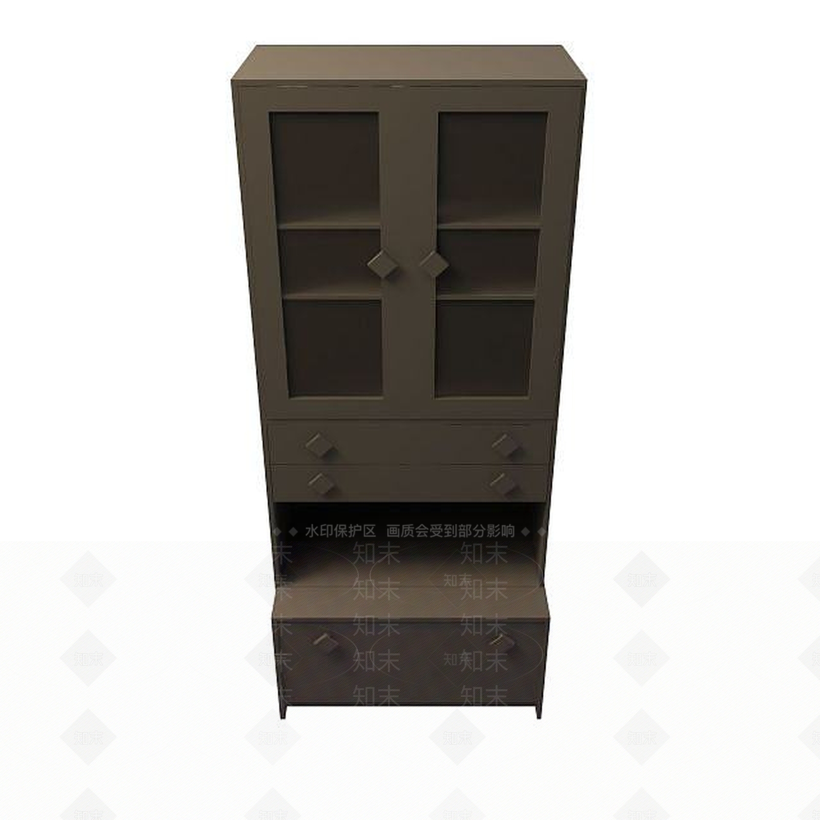 中式边柜3D模型下载【ID:1194723567】