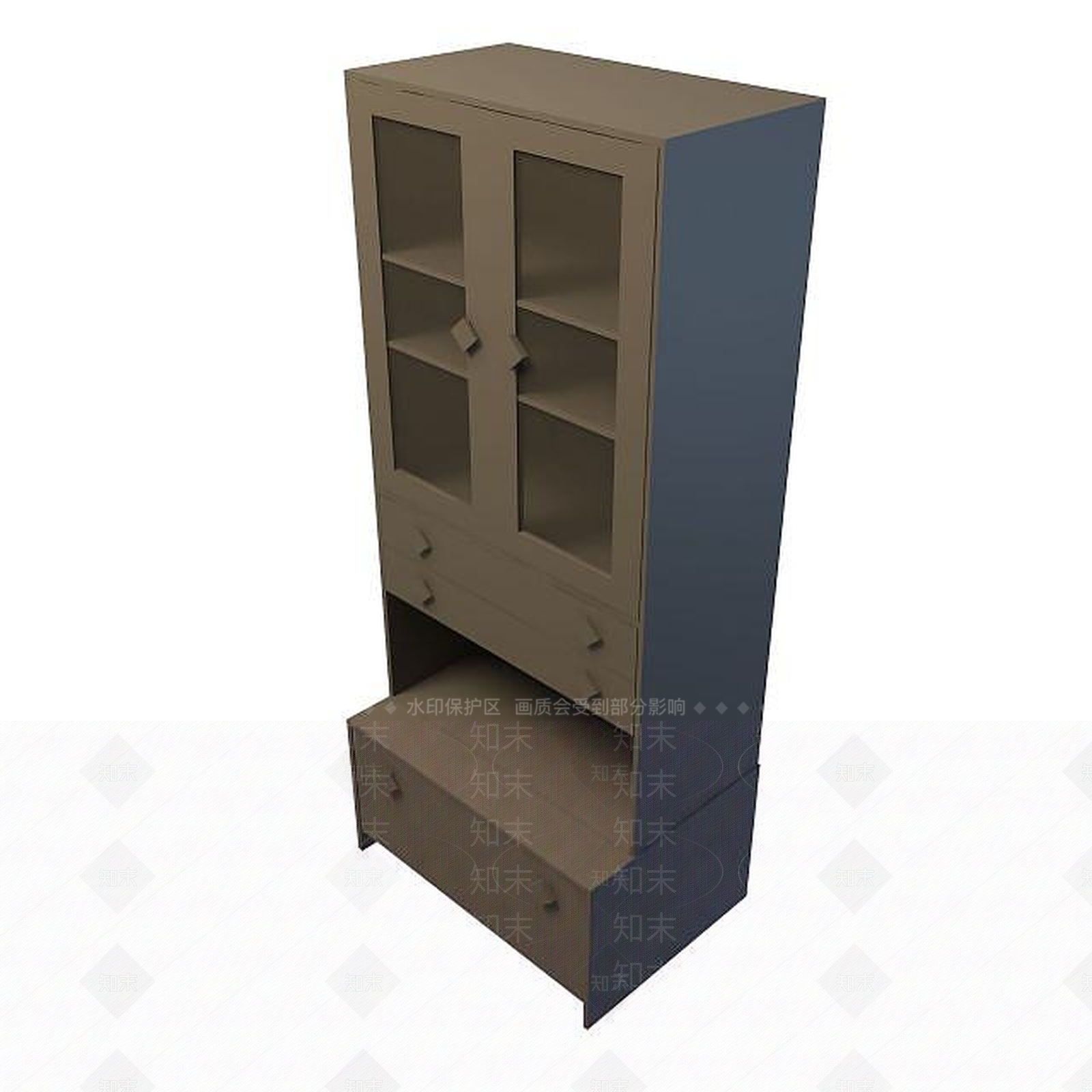 中式边柜3D模型下载【ID:1194723567】