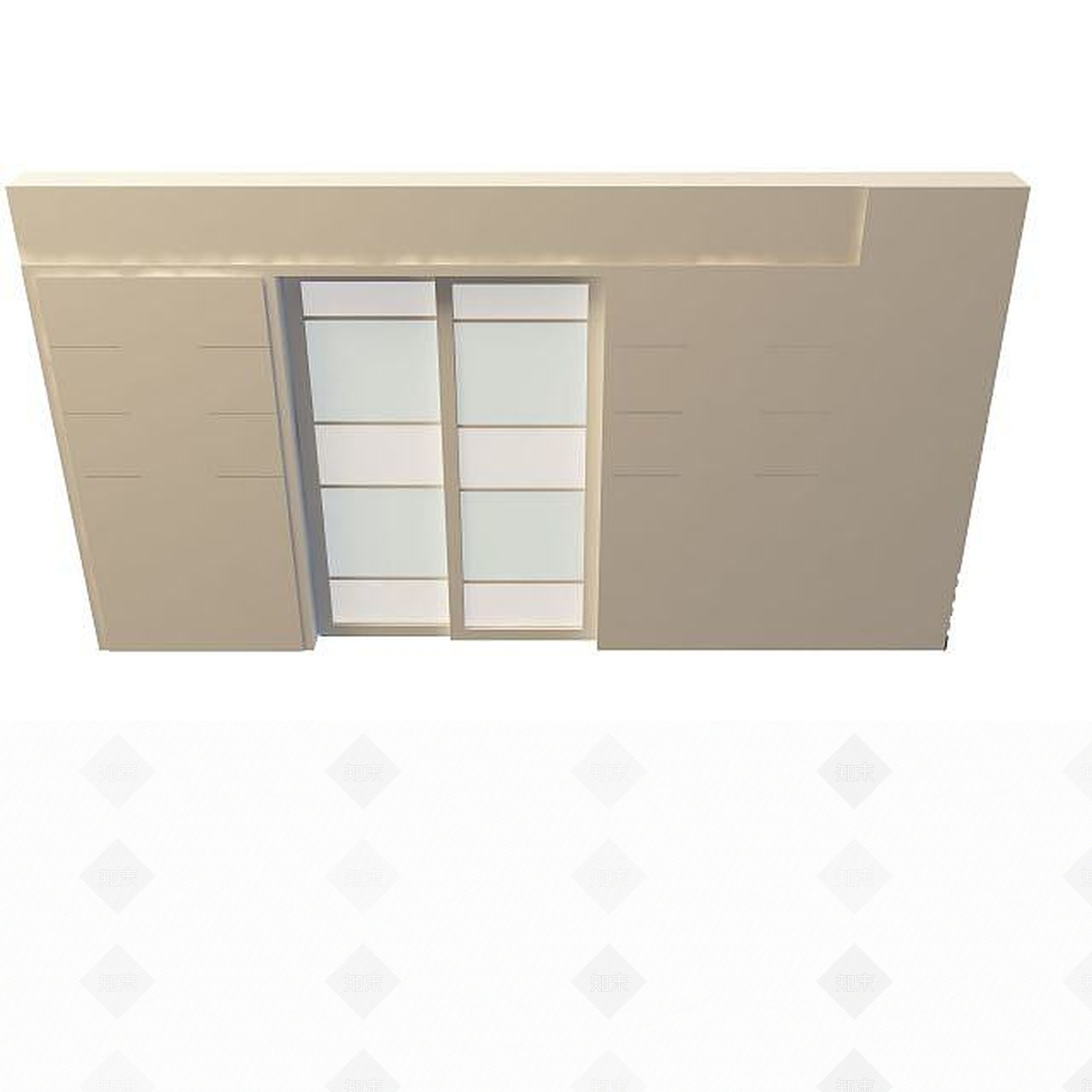 现代精美陈设柜3D模型下载【ID:1194726483】