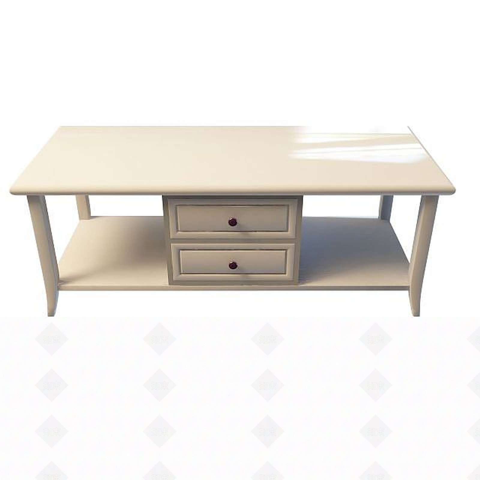 现代简约边柜3D模型下载【ID:1194726702】