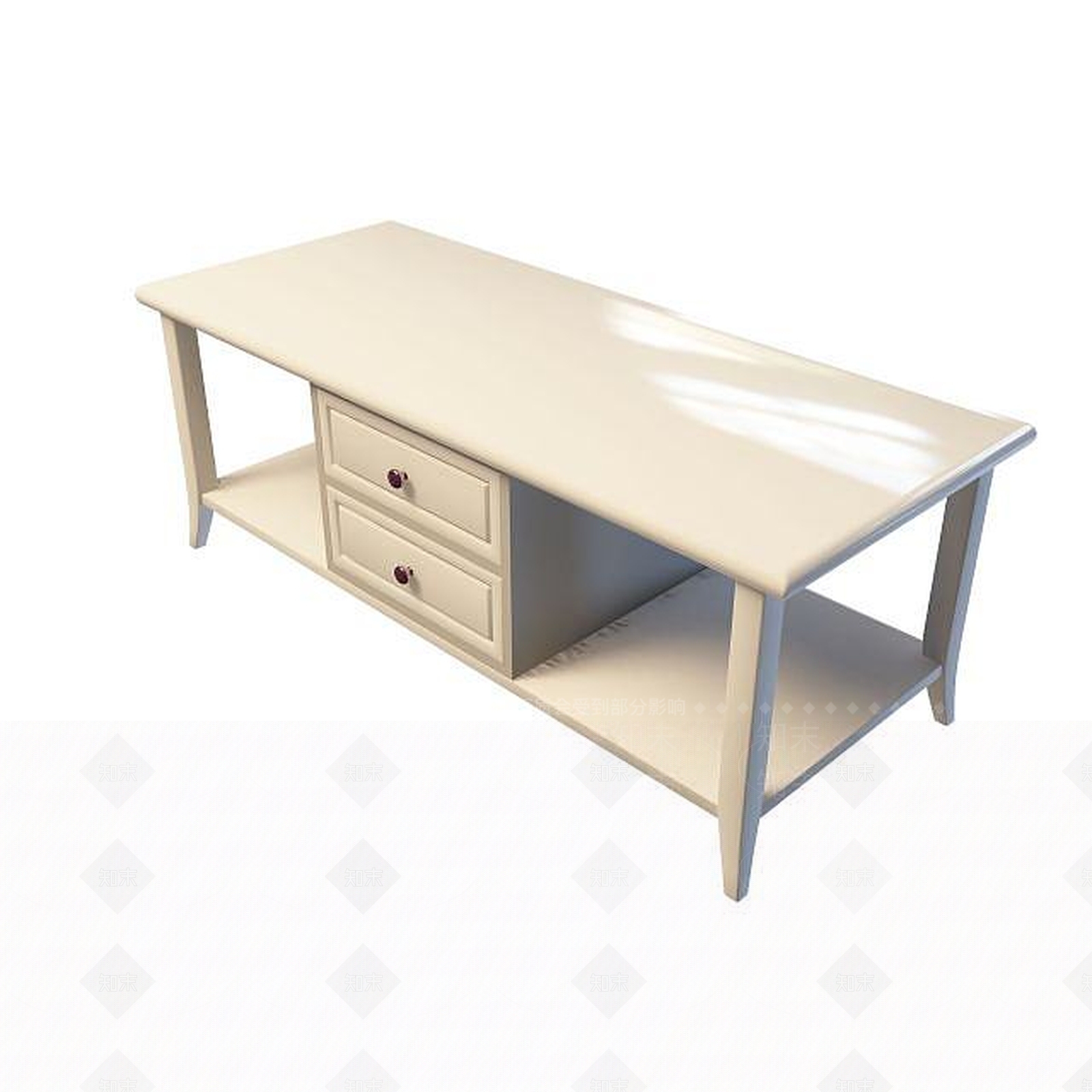 现代简约边柜3D模型下载【ID:1194726702】