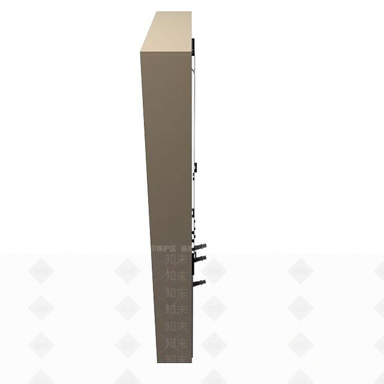 现代客厅酒柜3D模型下载【ID:1194728184】