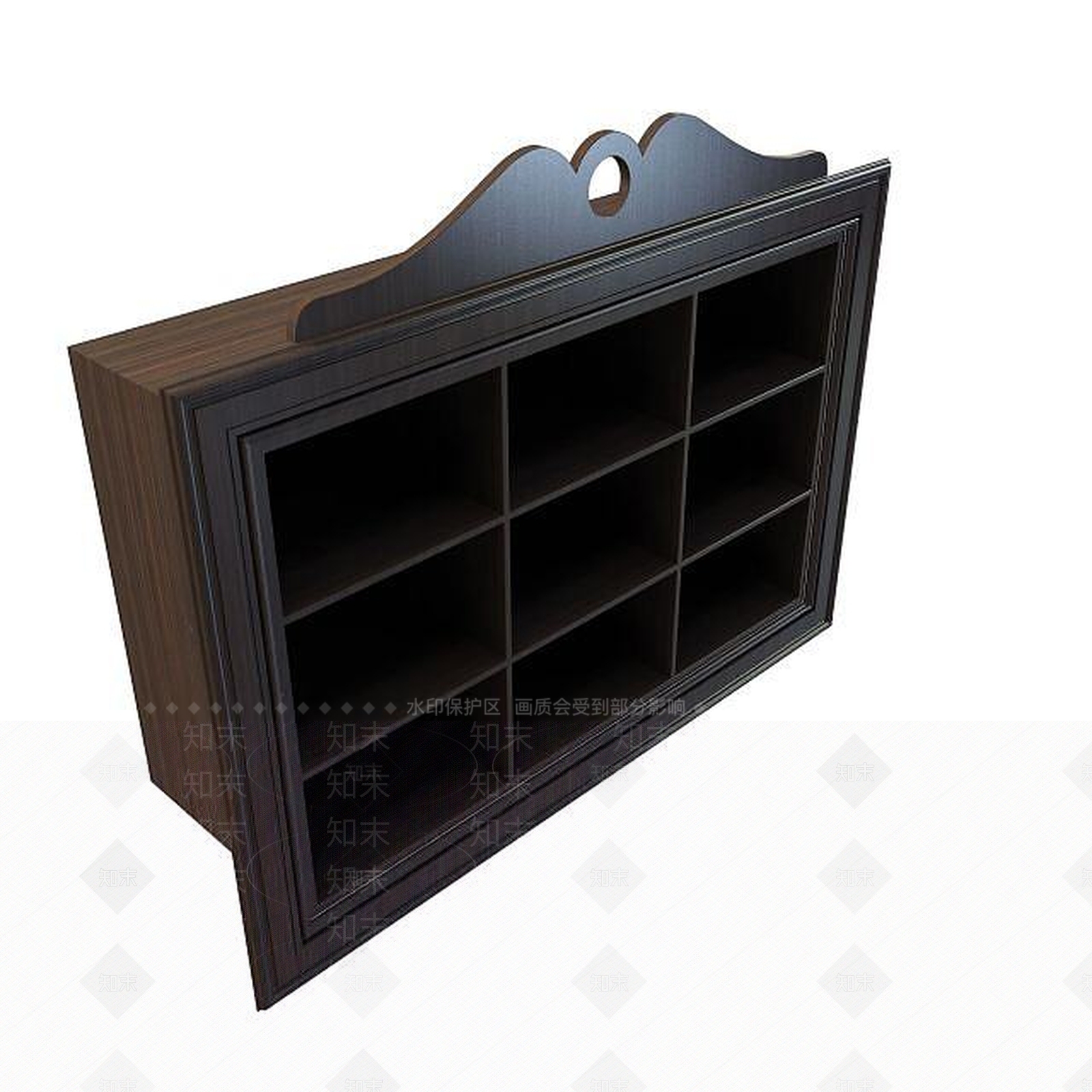 中式卧室柜3D模型下载【ID:1194728579】