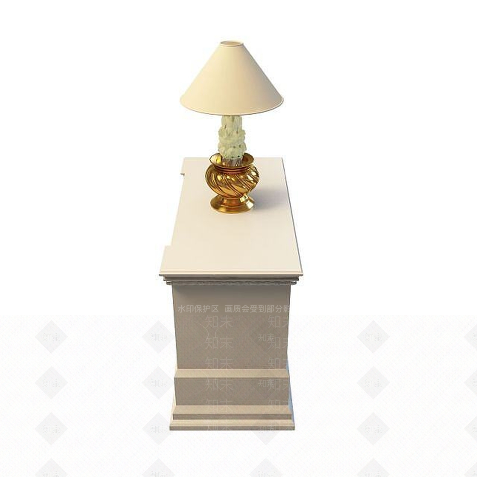 现代边柜3D模型下载【ID:1194728657】