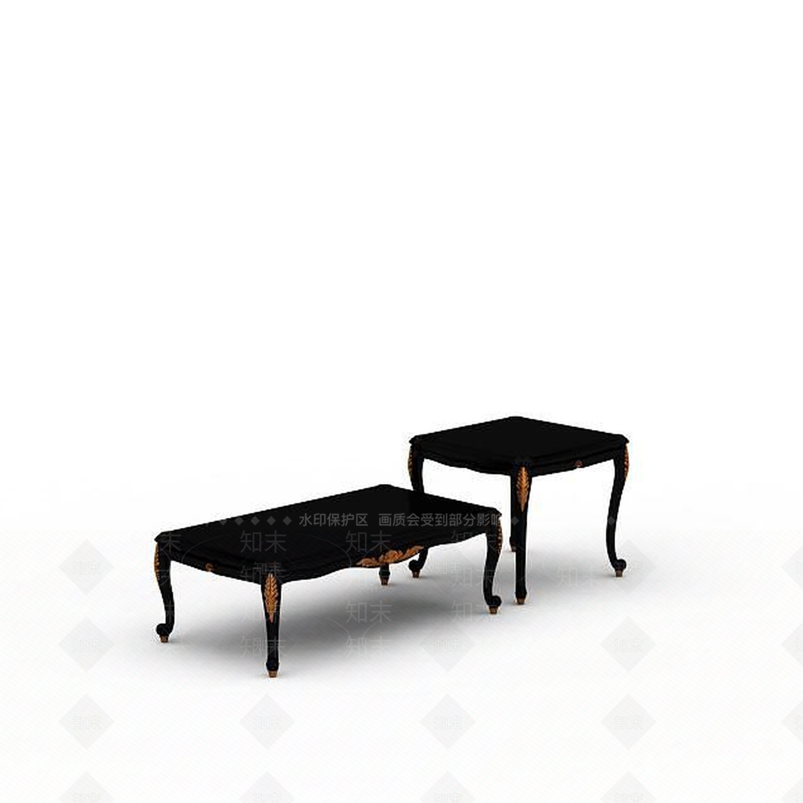 现代书桌3D模型下载【ID:1198938101】