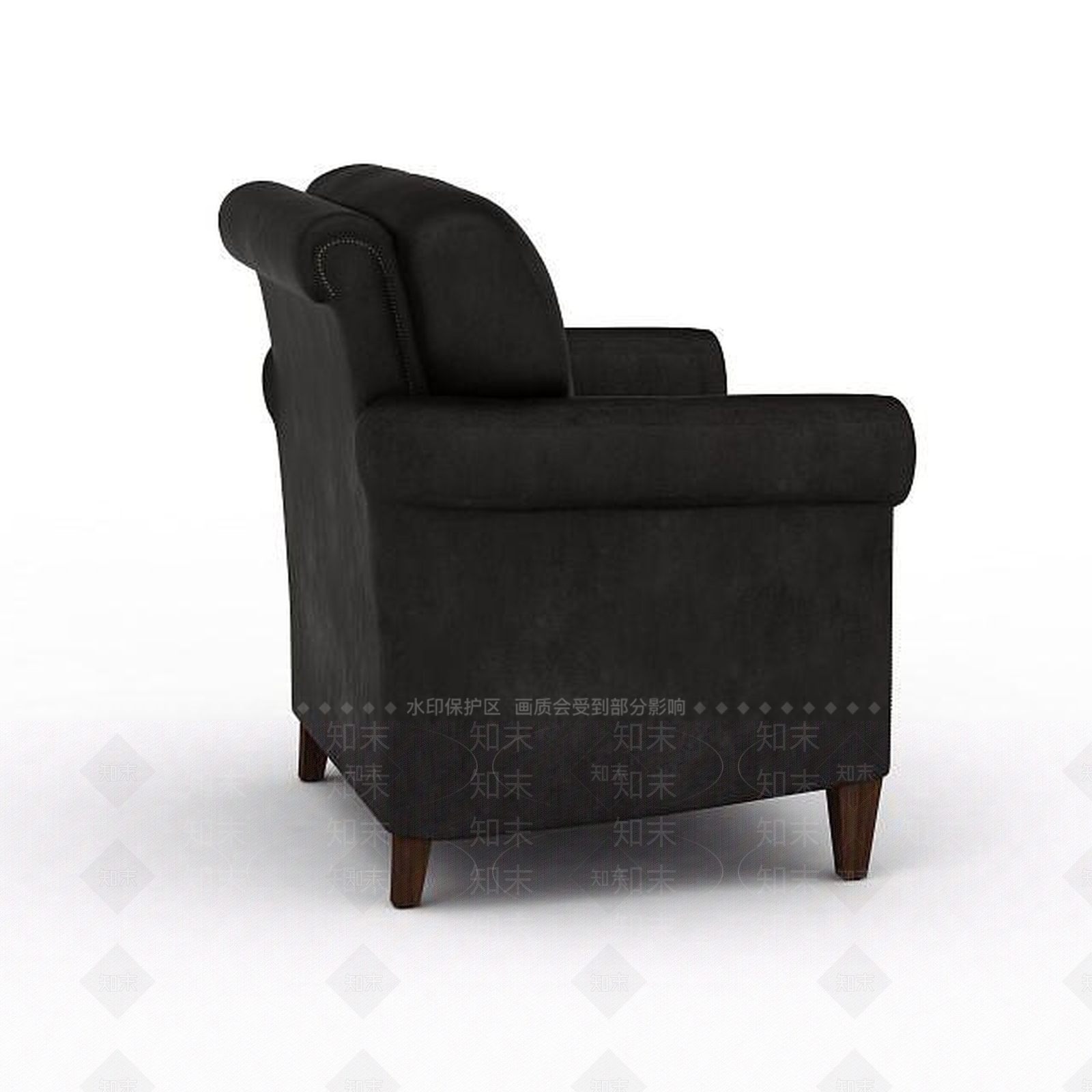 现代双人沙发3D模型下载【ID:1194736740】