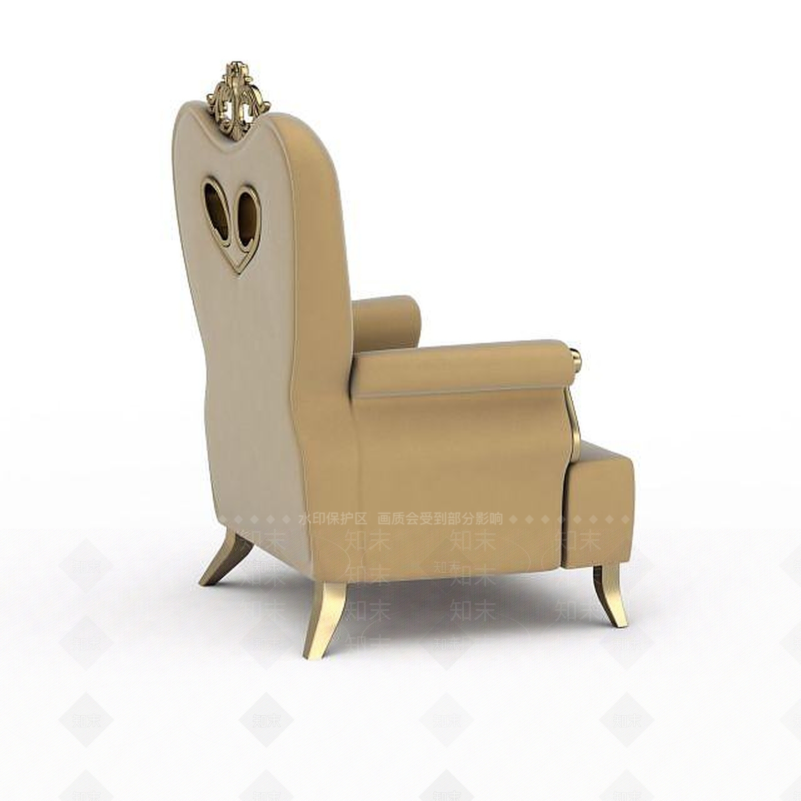现代双人沙发3D模型下载【ID:1198949249】