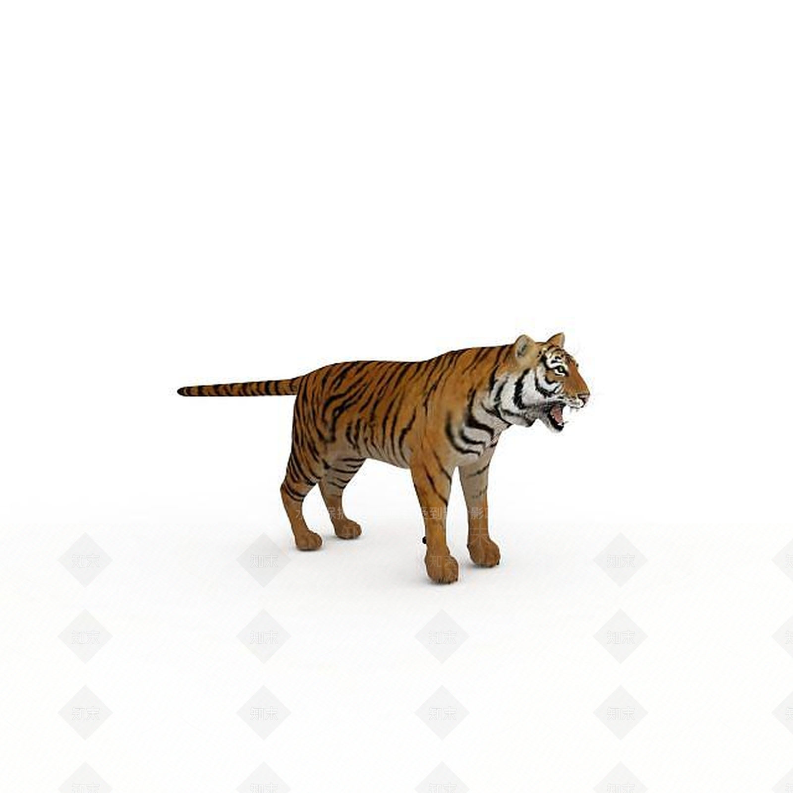 现代爬行类动物3D模型下载【ID:1194737796】