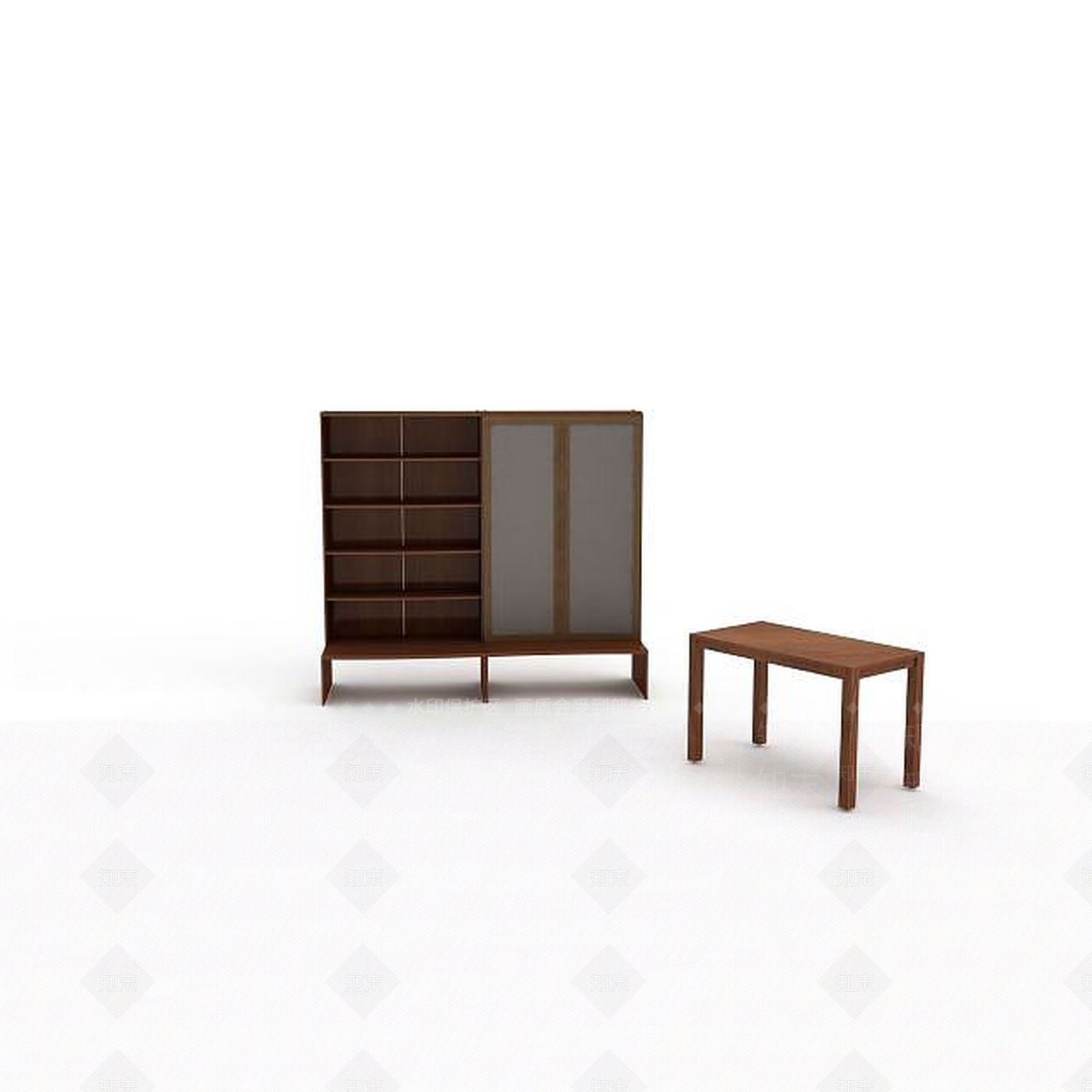 现代衣柜3D模型下载【ID:1194738535】