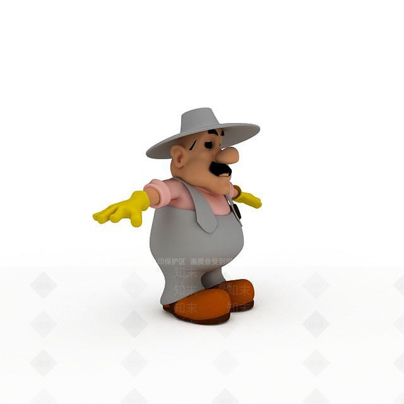 现代公用器材3D模型下载【ID:1198937725】