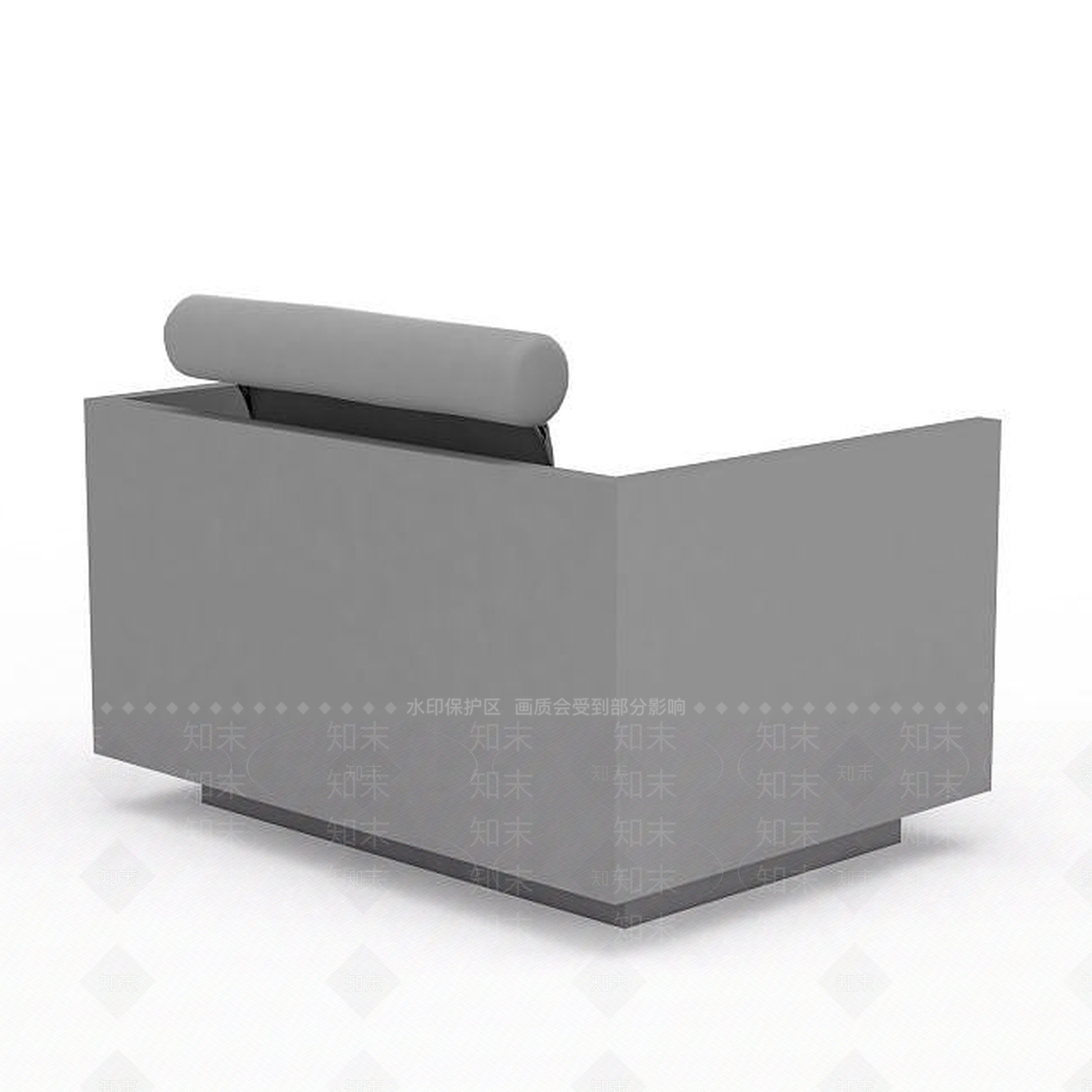 现代双人沙发3D模型下载【ID:1198948703】