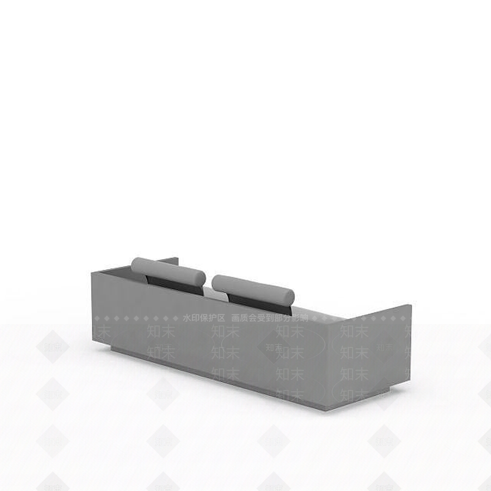 现代双人沙发3D模型下载【ID:1198948701】