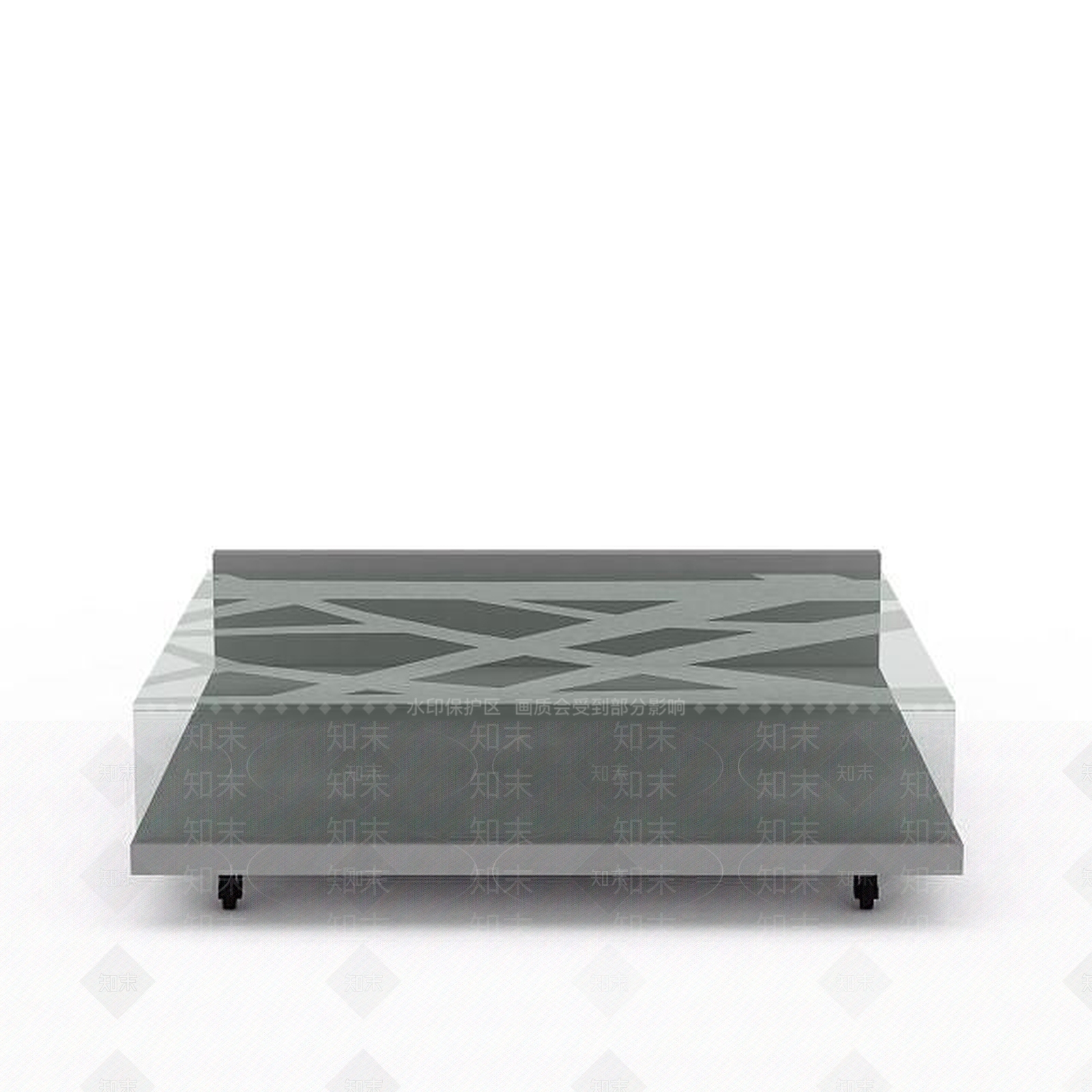现代书桌3D模型下载【ID:1198948550】