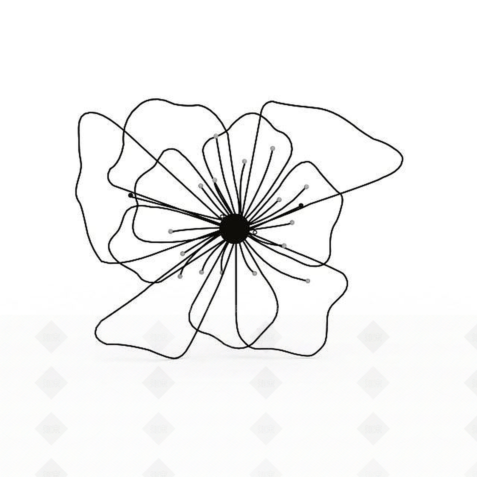 现代摆件组合3D模型下载【ID:1194740642】